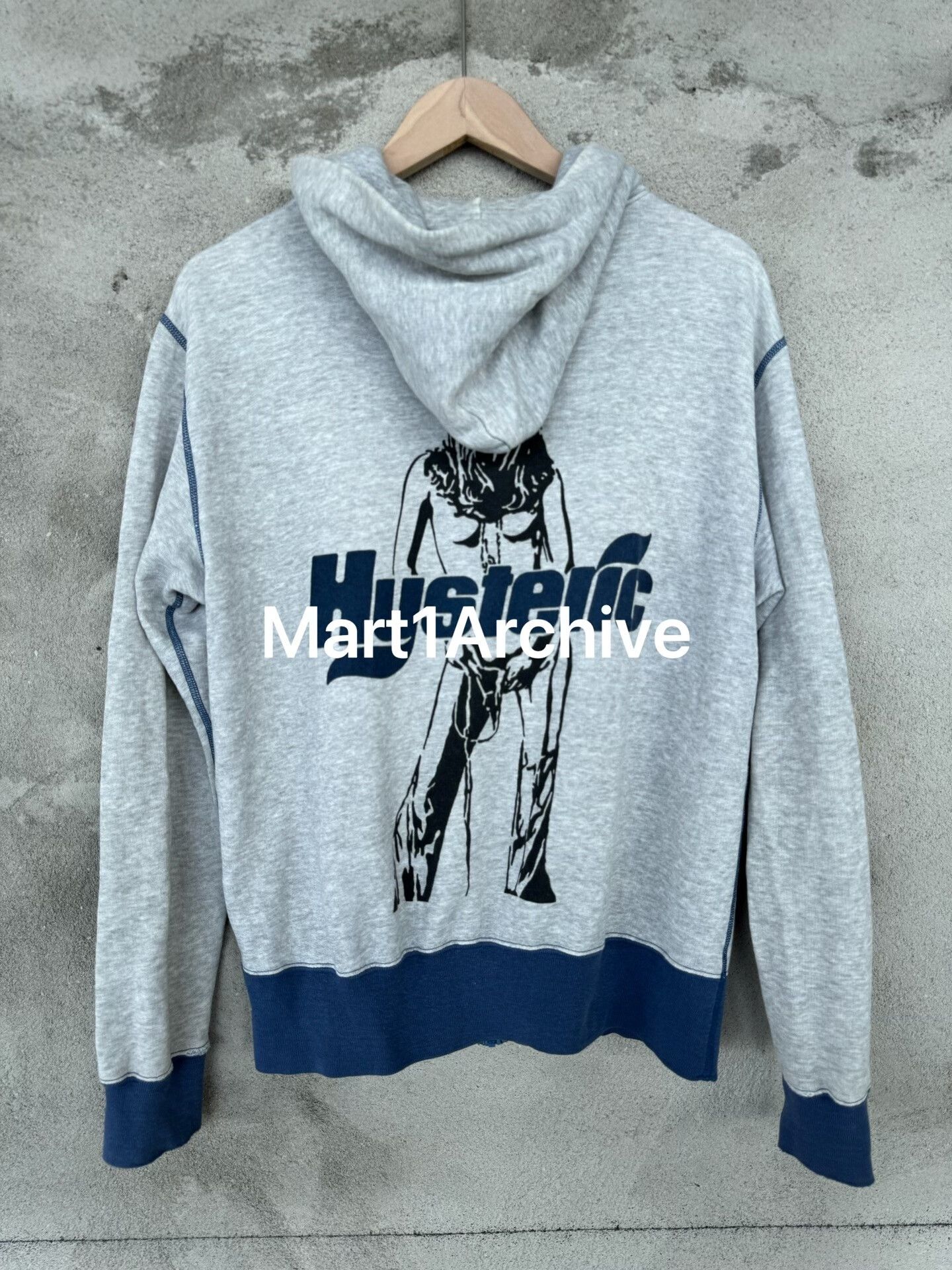 Hysteric Glamour Hysteric Glamour Graphic Zip-Up Hoodie Size M Size US M / EU 48-50 / 2 - 2 Thumbnail