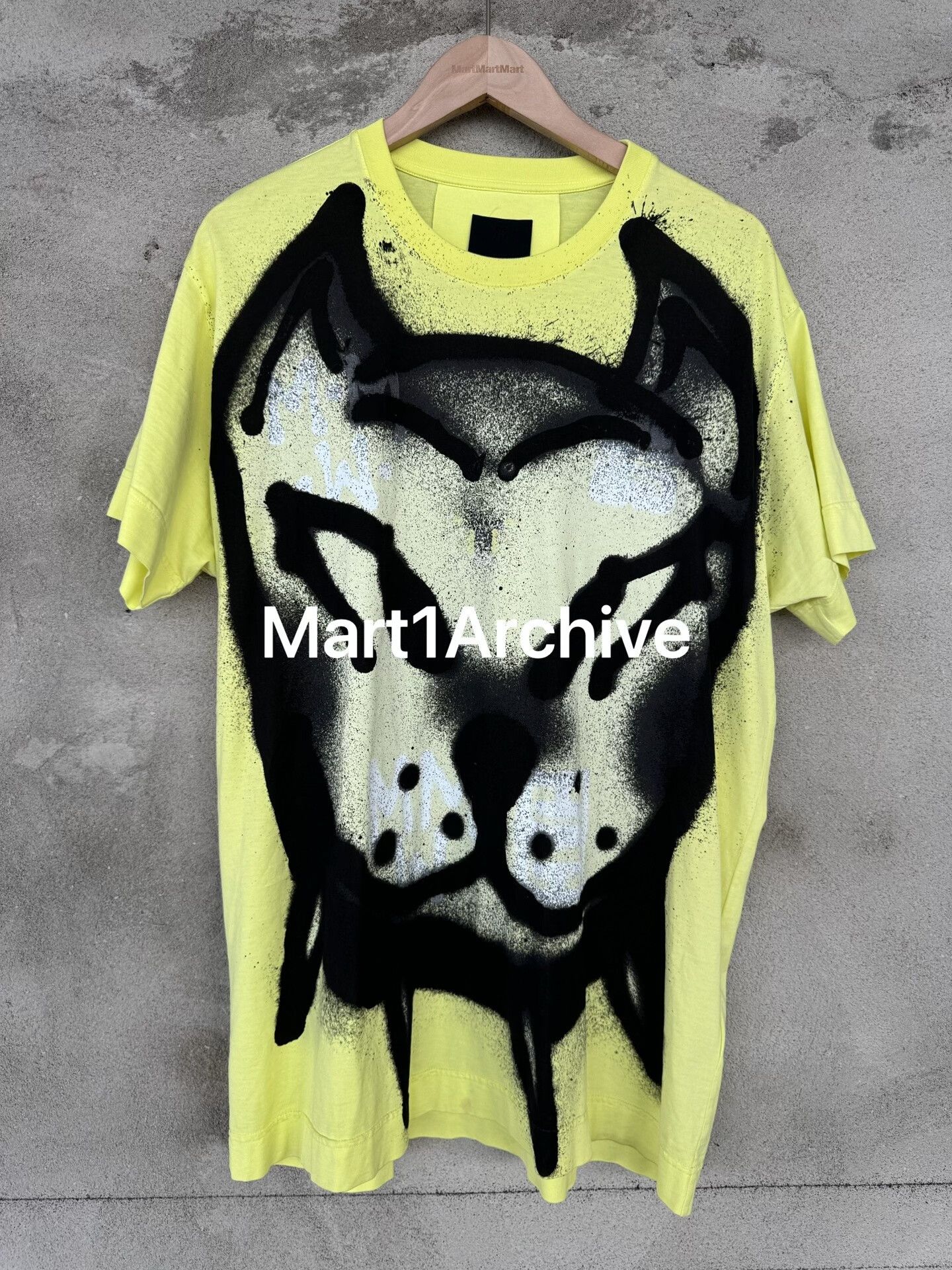 Givenchy Givenchy Chito Dog Graphic T-Shirt Size S Size US S / EU 44-46 / 1 - 2 Thumbnail