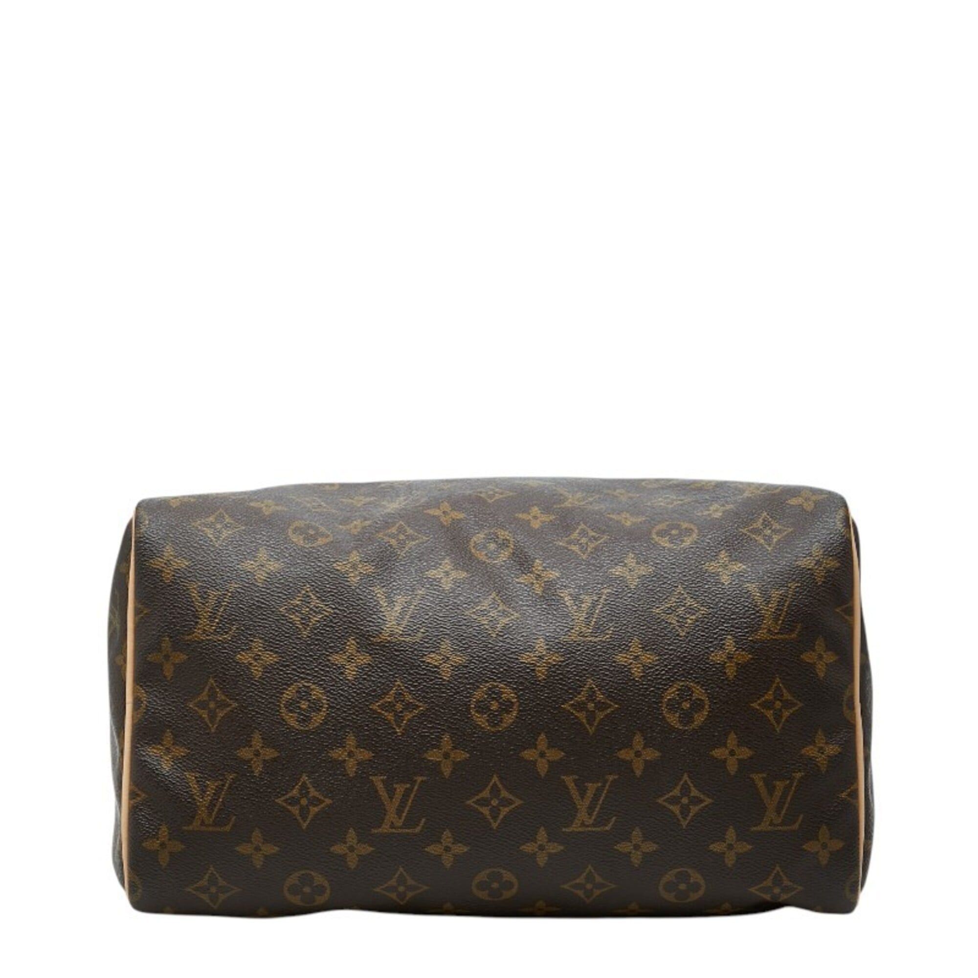 Louis Vuitton Louis Vuitton Monogram Speedy 30 (Old Model) Handbag Mini Boston Bag M41526 Brown Leather Women's LOUIS VUITTON Size ONE SIZE - 3 Thumbnail