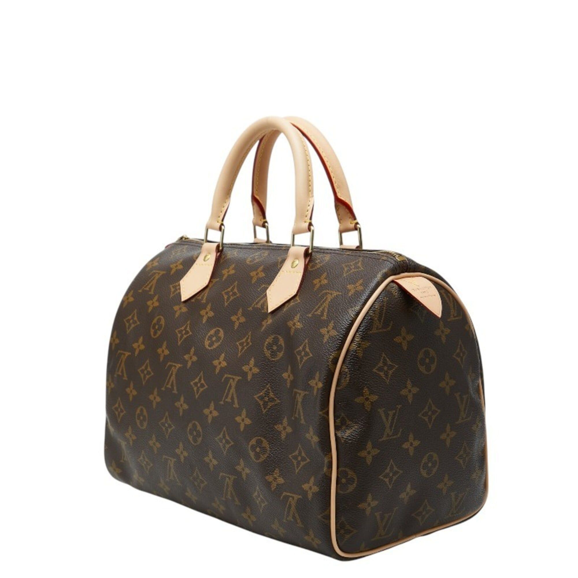 Louis Vuitton Louis Vuitton Monogram Speedy 30 (Old Model) Handbag Mini Boston Bag M41526 Brown Leather Women's LOUIS VUITTON Size ONE SIZE - 2 Thumbnail