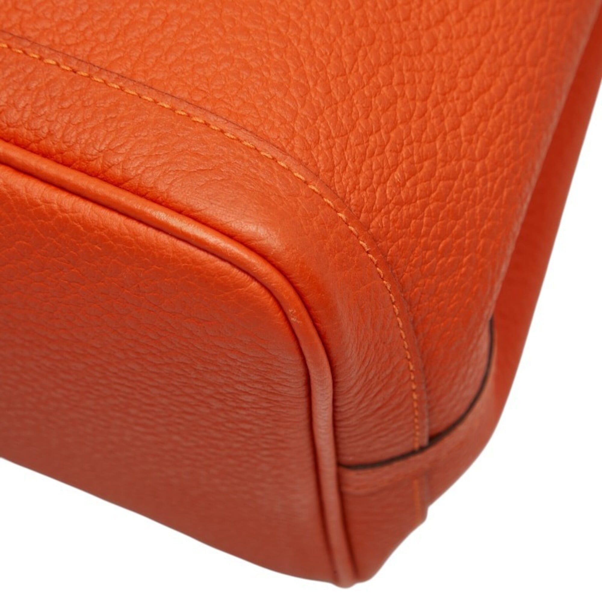Hermes Hermes Garden Party PM Tote Bag Handbag Capucines Orange Country Women's HERMES Size ONE SIZE - 4 Thumbnail