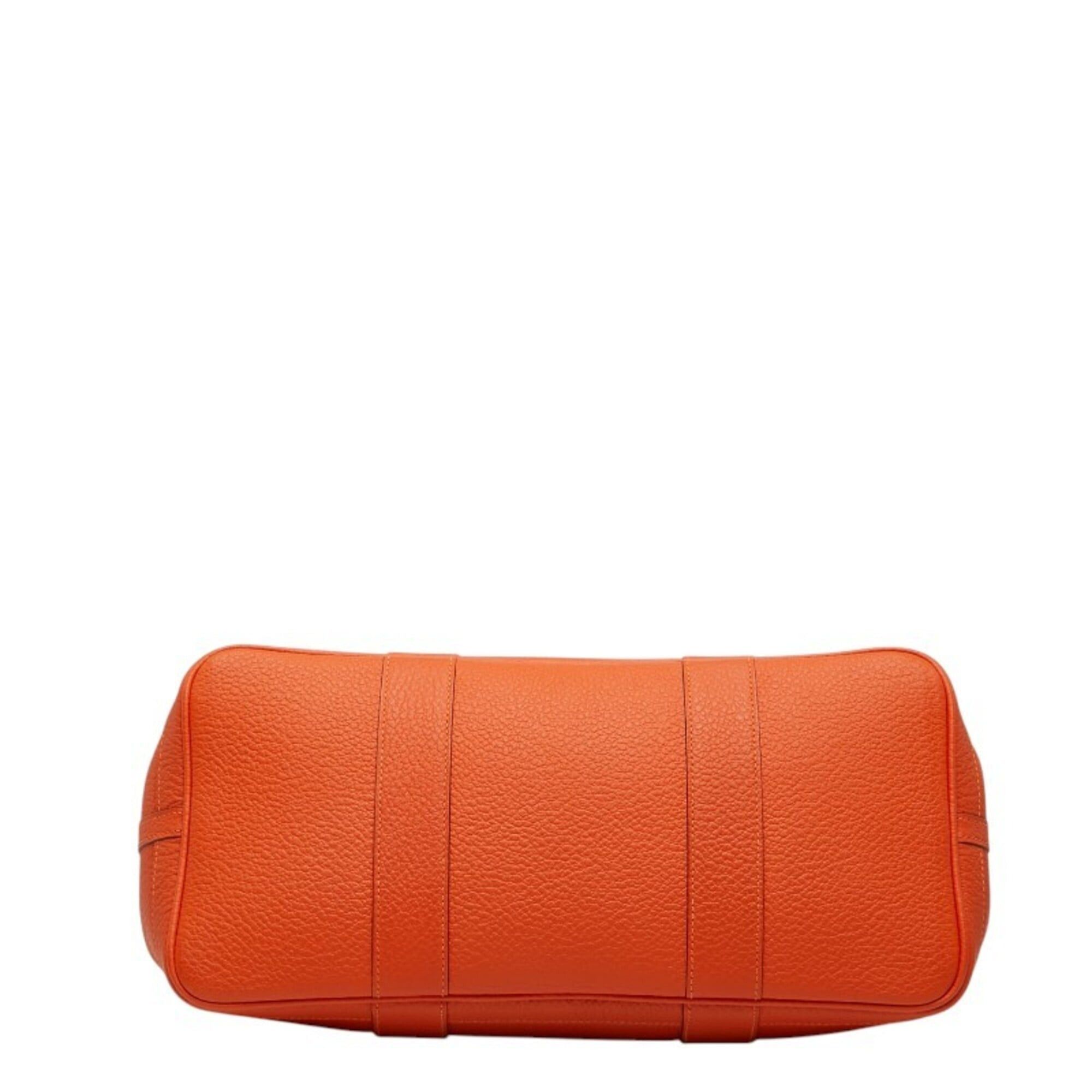 Hermes Hermes Garden Party PM Tote Bag Handbag Capucines Orange Country Women's HERMES Size ONE SIZE - 3 Thumbnail