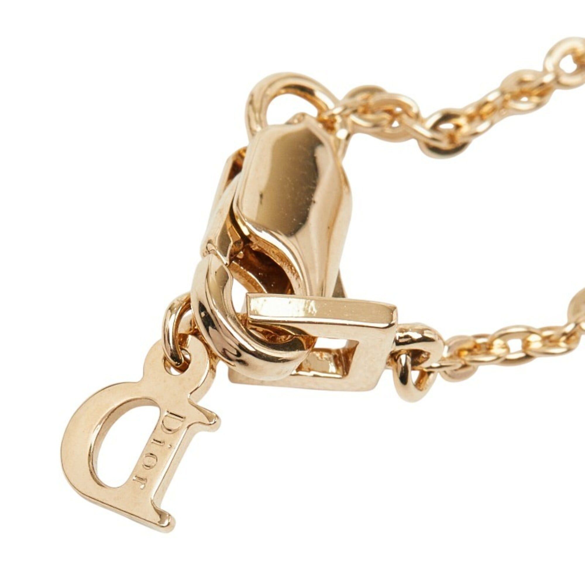 Dior Christian Dior Dior Heart Arrow Bracelet, Gold Plated, Women's Size ONE SIZE - 5 Thumbnail
