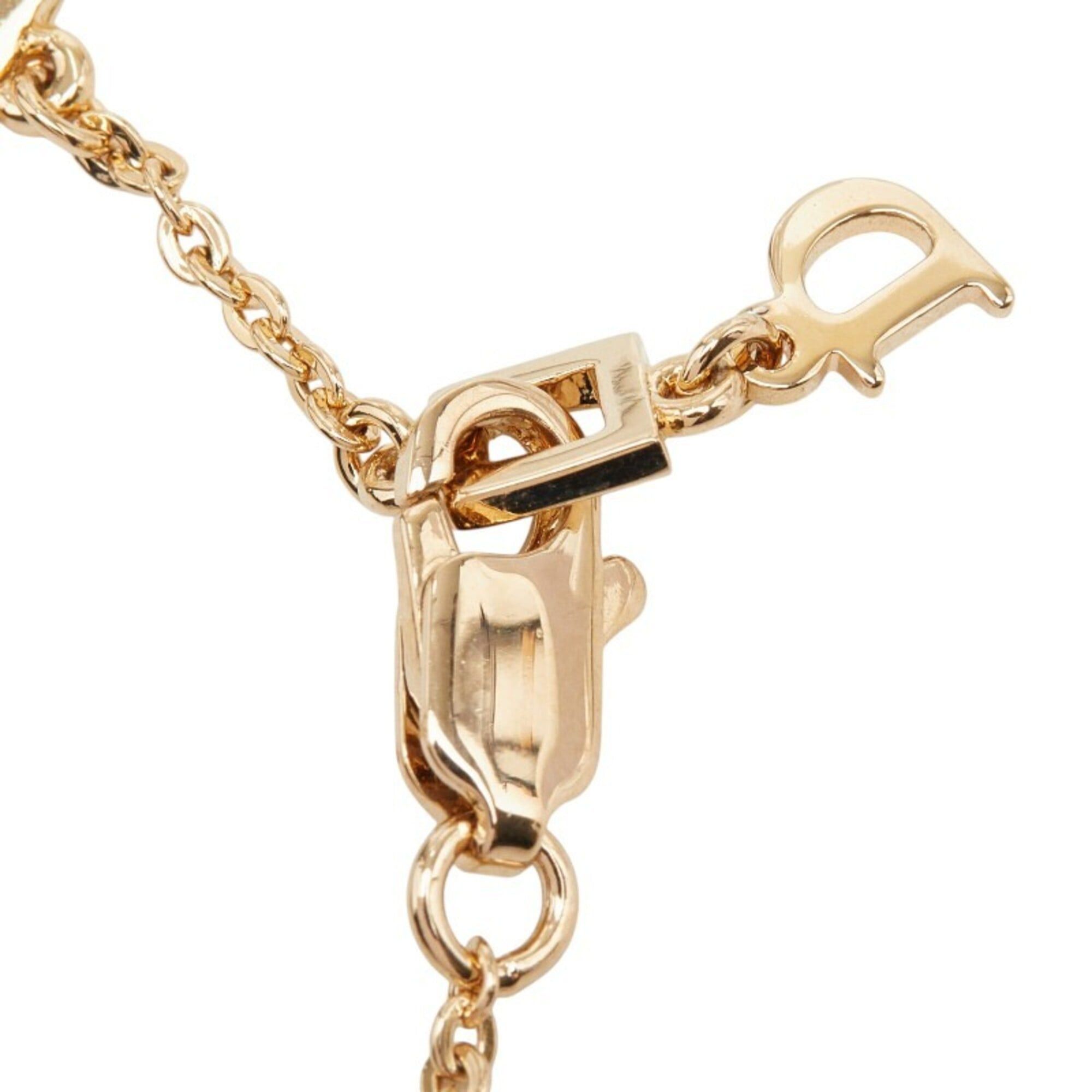 Dior Christian Dior Dior Heart Arrow Bracelet, Gold Plated, Women's Size ONE SIZE - 4 Thumbnail