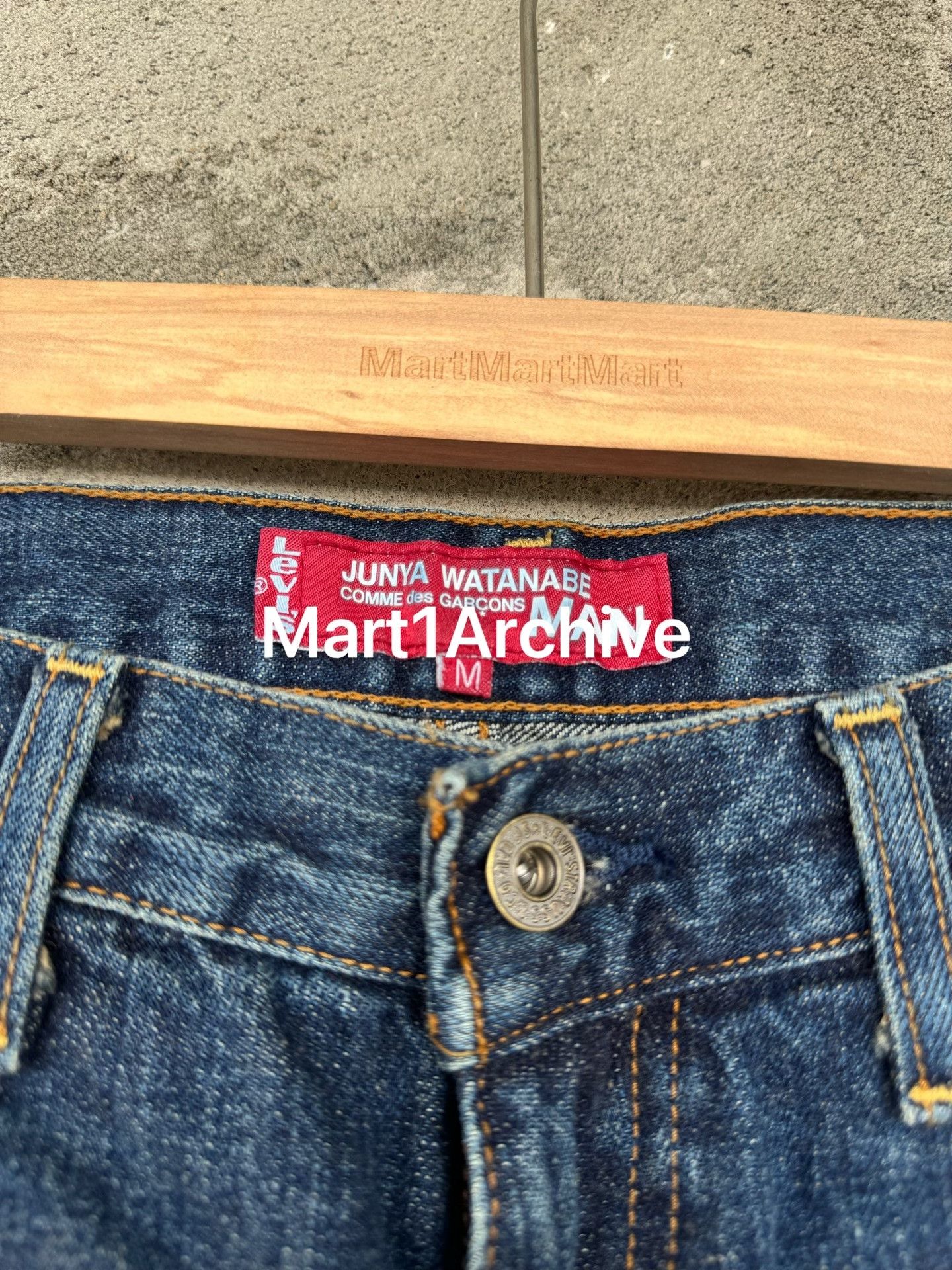 Junya Watanabe × Levi's Junya Watanabe x Levi's Poem Print Jeans US 33 Size US 33 - 6 Thumbnail