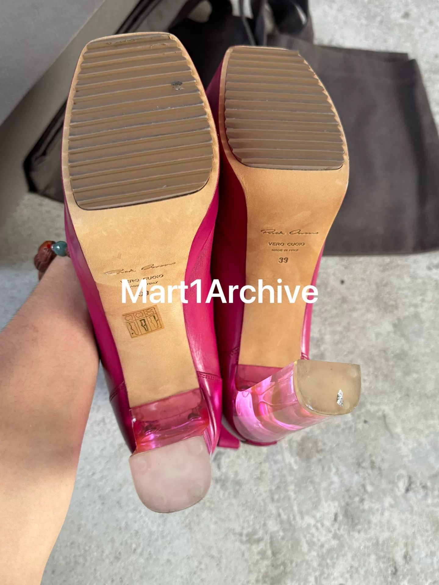 Rick Owens Rick Owens Fuchsia Minimal Grill Beatle Boots Size 39 Size US 9 / IT 39 - 7 Thumbnail