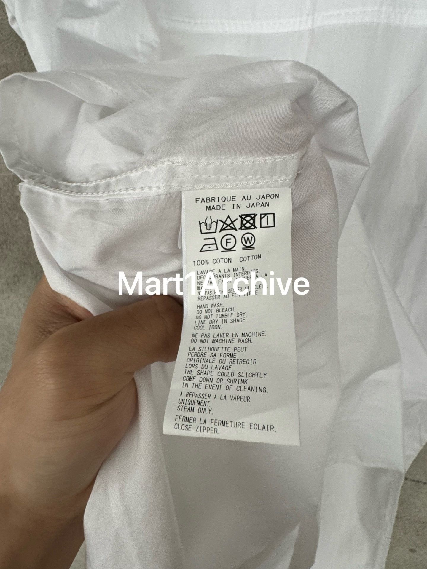 Yohji Yamamoto Yohji Yamamoto Pour Homme Zip Long Shirt Size M Size US M / EU 48-50 / 2 - 7 Thumbnail