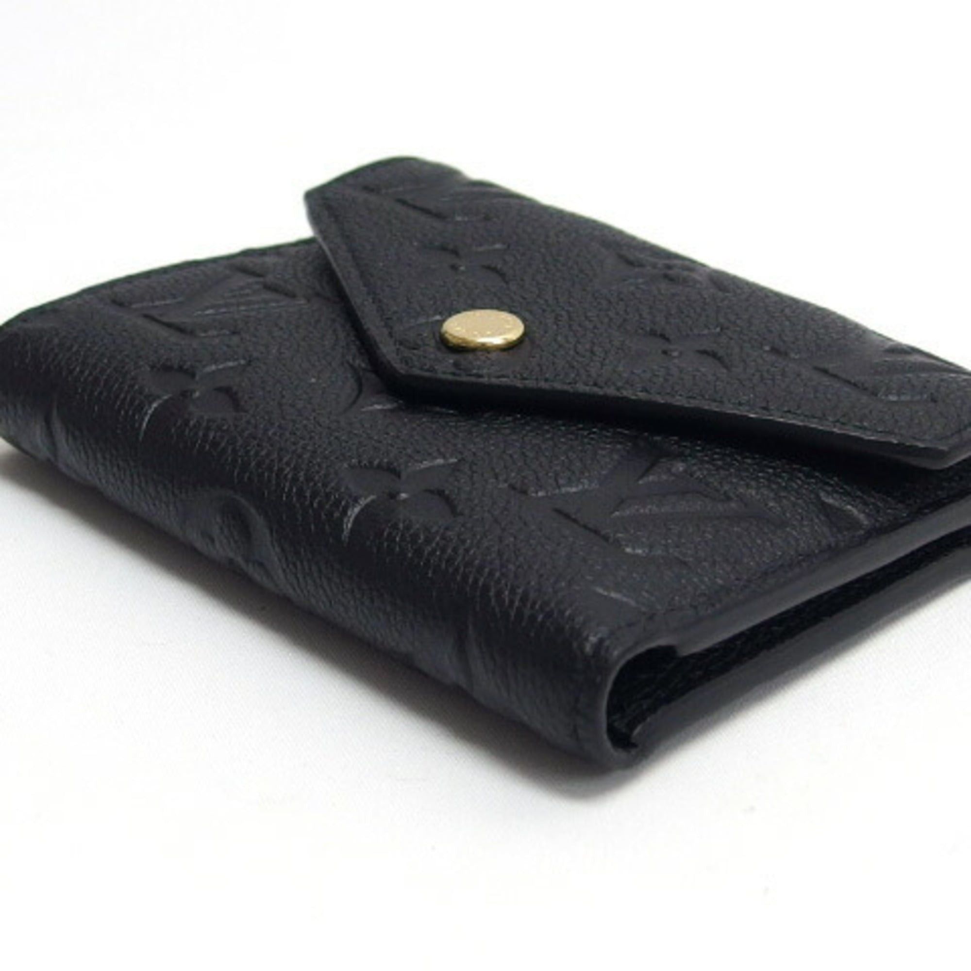 Louis Vuitton Louis Vuitton Monogram Empreinte Portefeuille Victorine, Black Size ONE SIZE - 5 Thumbnail