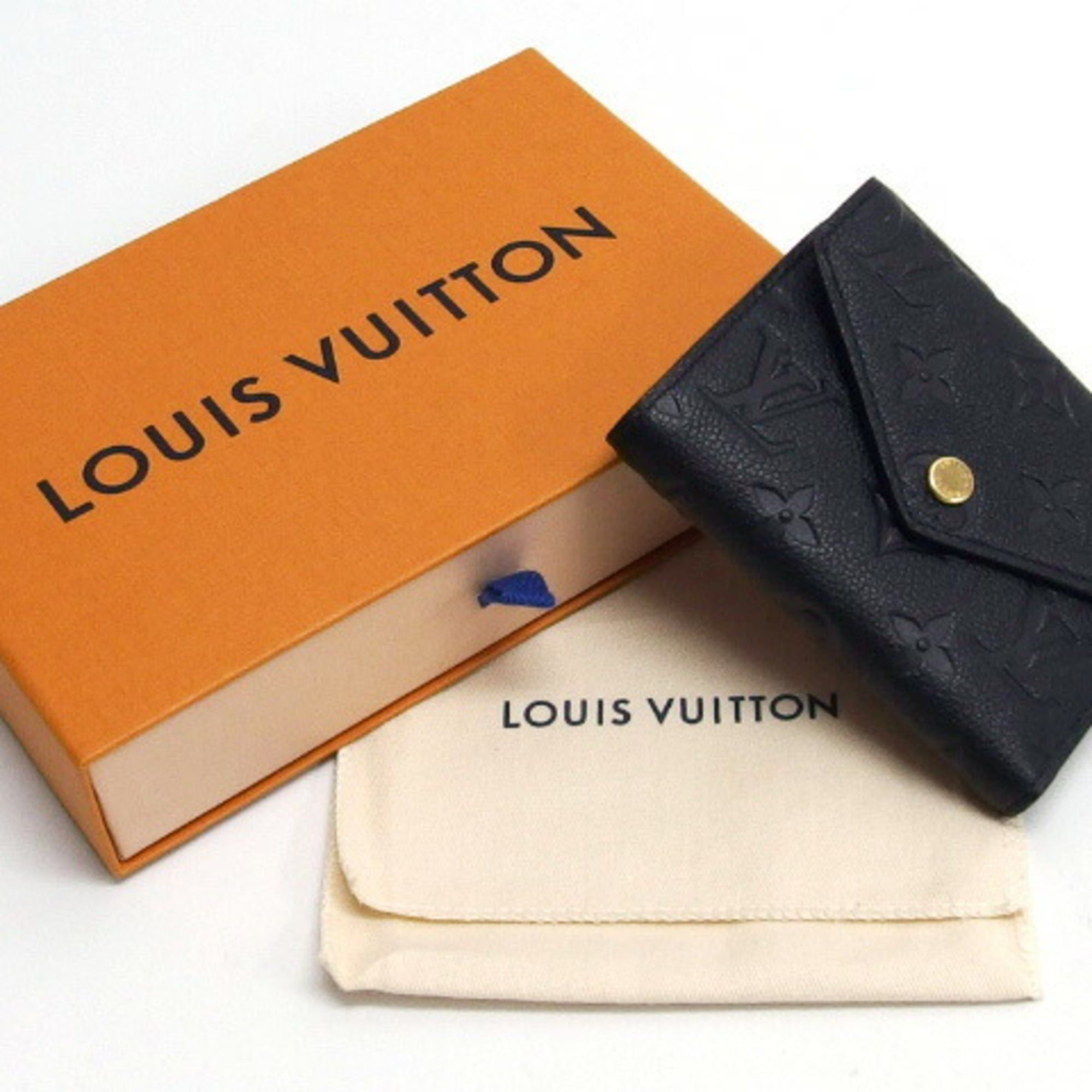 Louis Vuitton Louis Vuitton Monogram Empreinte Portefeuille Victorine, Black Size ONE SIZE - 3 Thumbnail