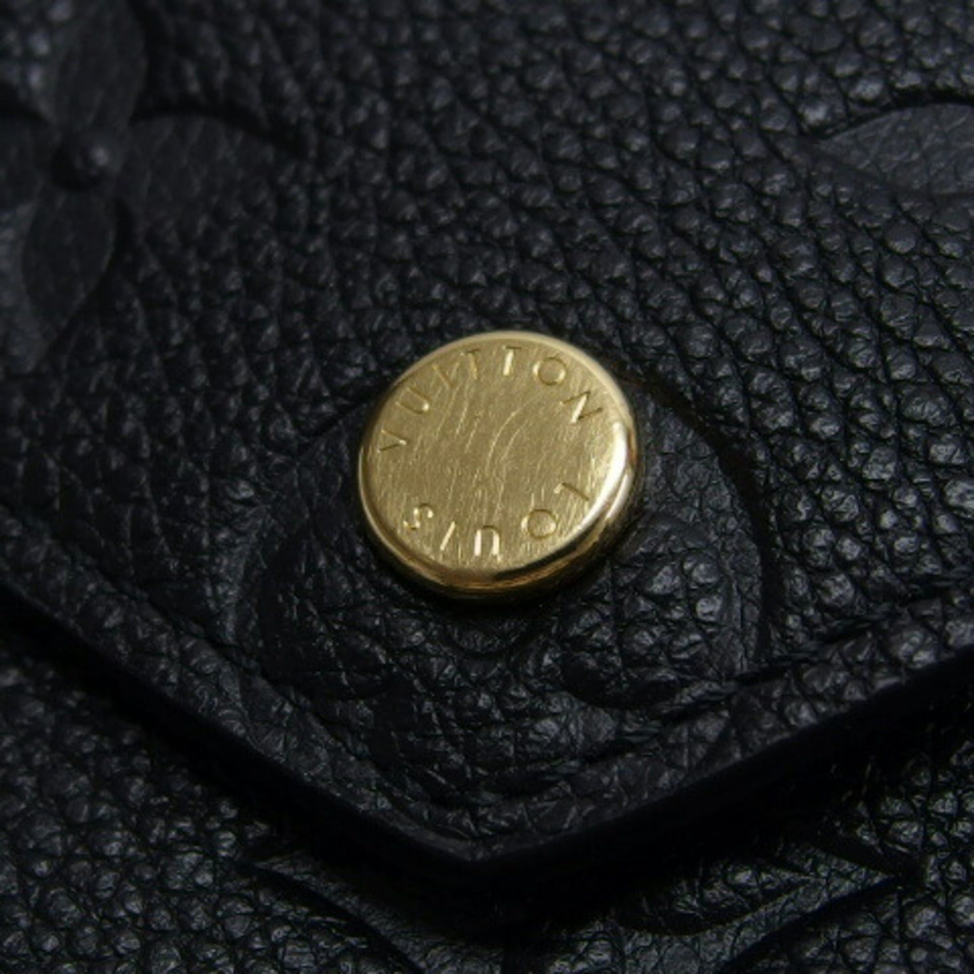 Louis Vuitton Louis Vuitton Monogram Empreinte Portefeuille Victorine, Black Size ONE SIZE - 11 Thumbnail