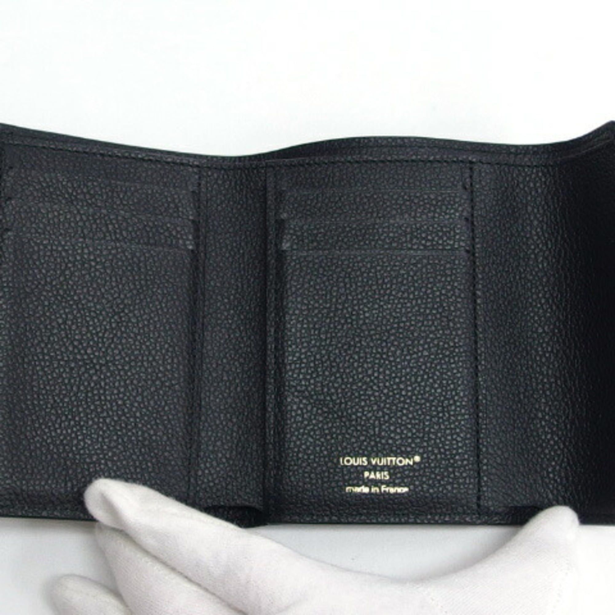 Louis Vuitton Louis Vuitton Monogram Empreinte Portefeuille Victorine, Black Size ONE SIZE - 6 Thumbnail