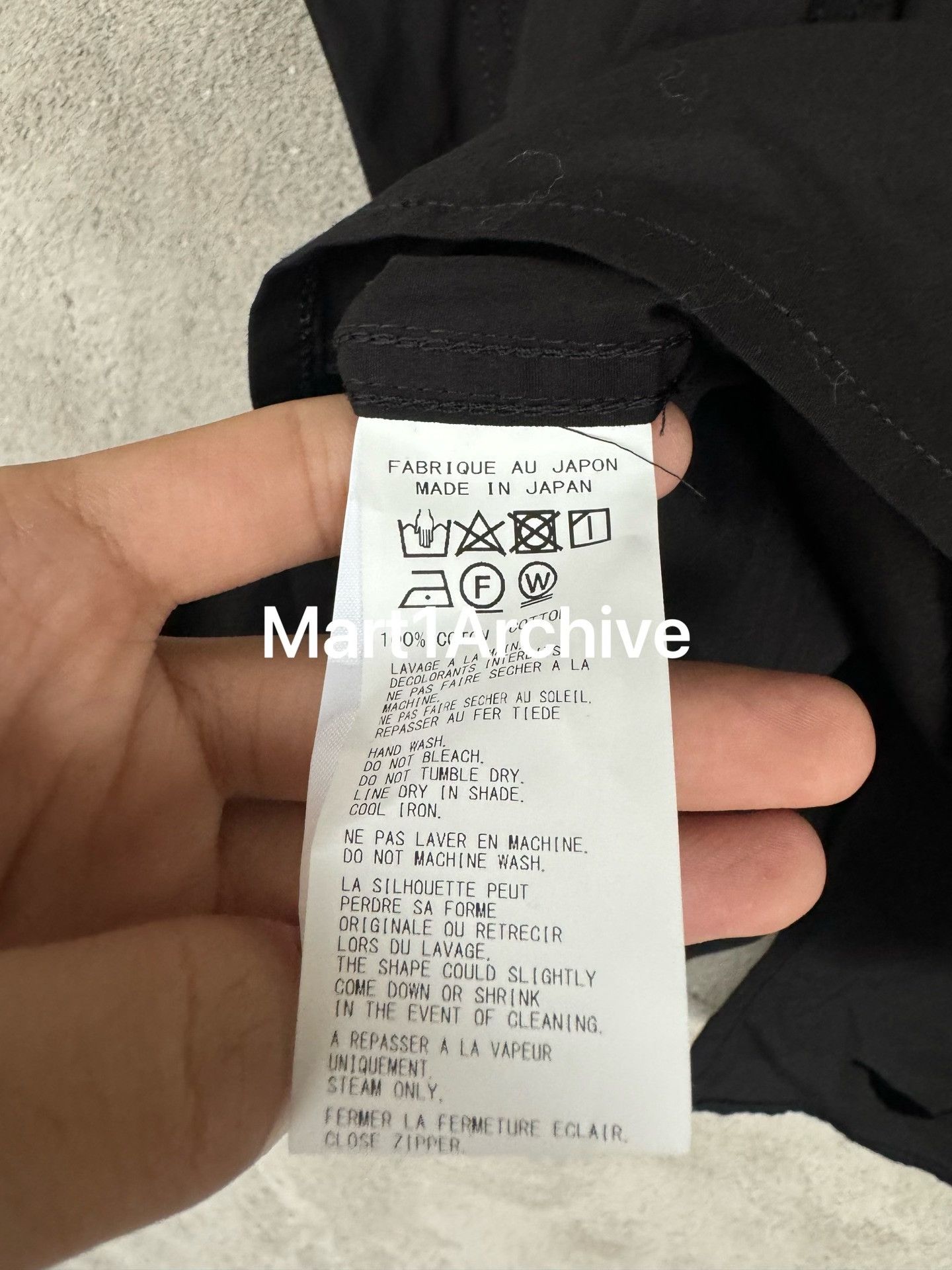 Yohji Yamamoto Yohji Yamamoto Pour Homme Zip Cotton Shirt Size 3 Size US L / EU 52-54 / 3 - 7 Thumbnail
