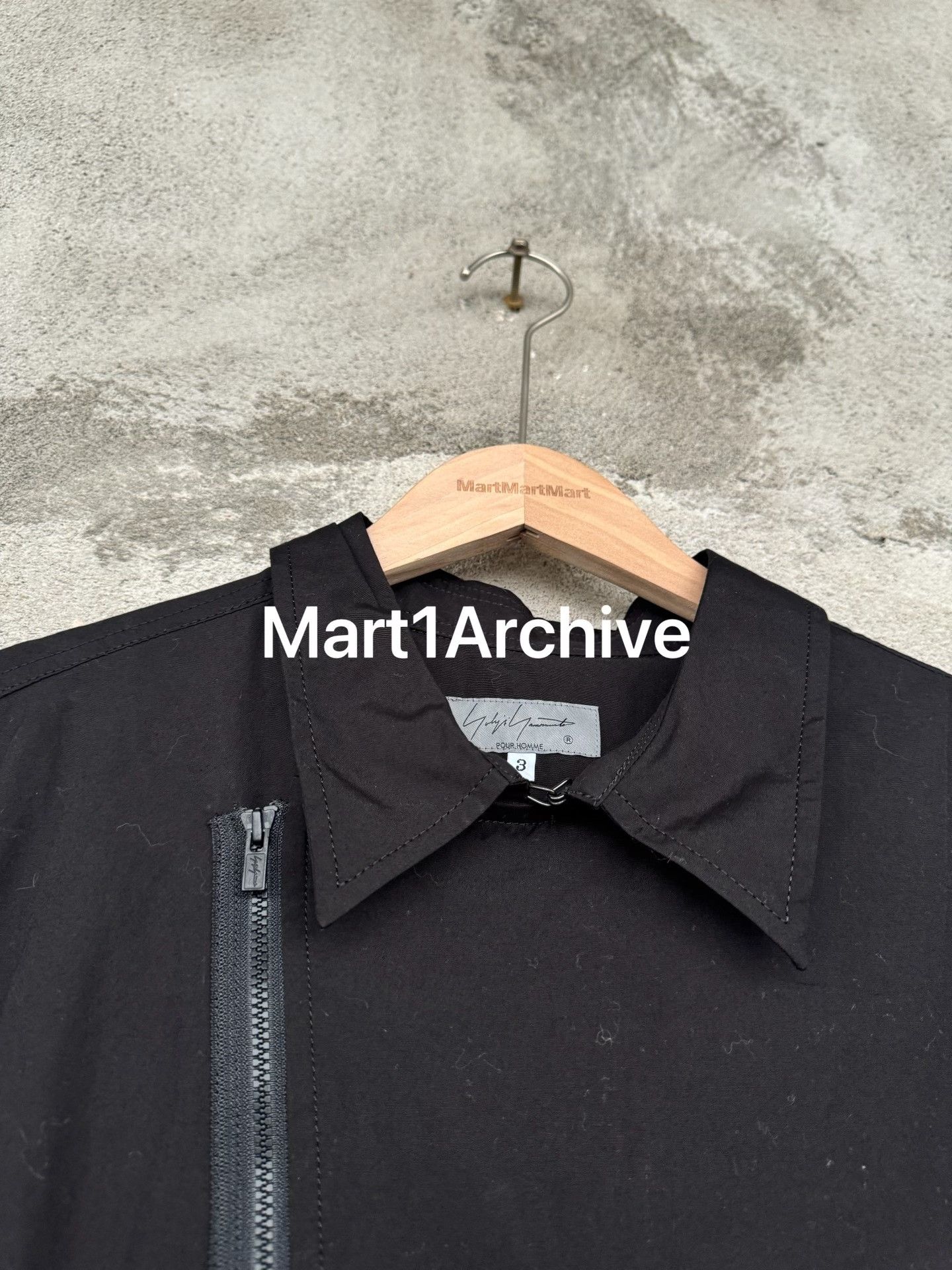 Yohji Yamamoto Yohji Yamamoto Pour Homme Zip Cotton Shirt Size 3 Size US L / EU 52-54 / 3 - 5 Thumbnail