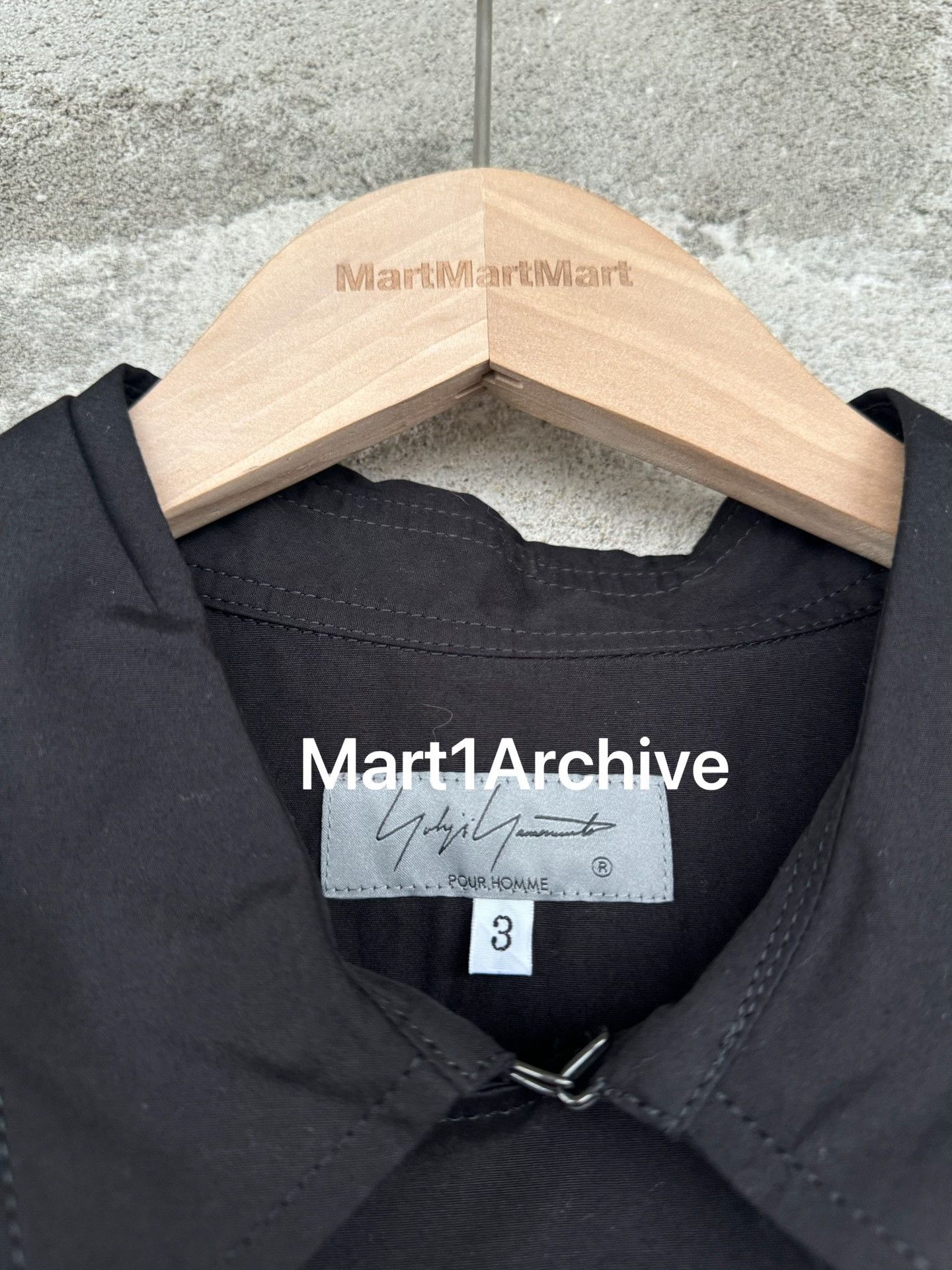 Yohji Yamamoto Yohji Yamamoto Pour Homme Zip Cotton Shirt Size 3 Size US L / EU 52-54 / 3 - 6 Thumbnail