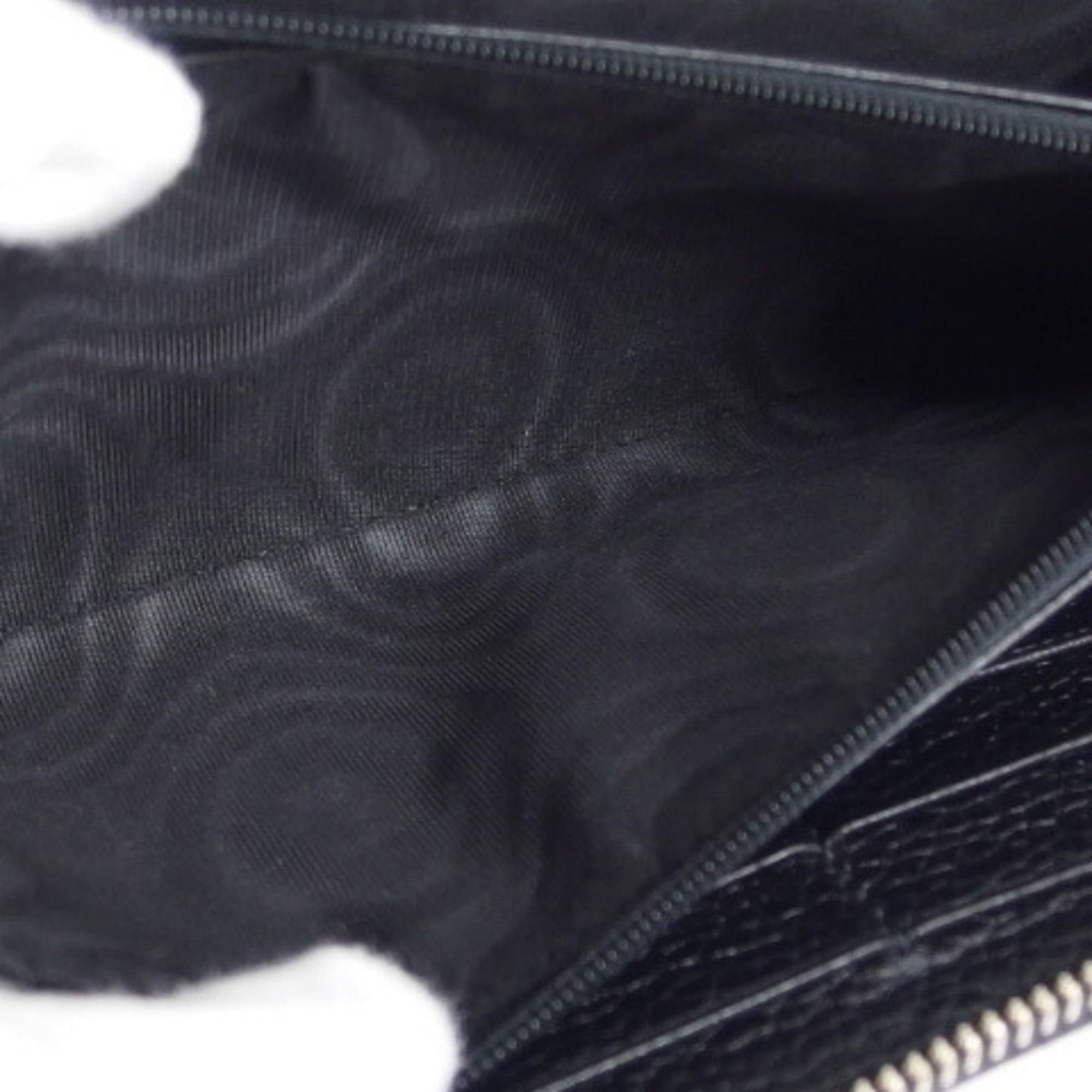Gucci Gucci Soho Interlocking G Round Long Wallet, Black Size ONE SIZE - 11 Thumbnail