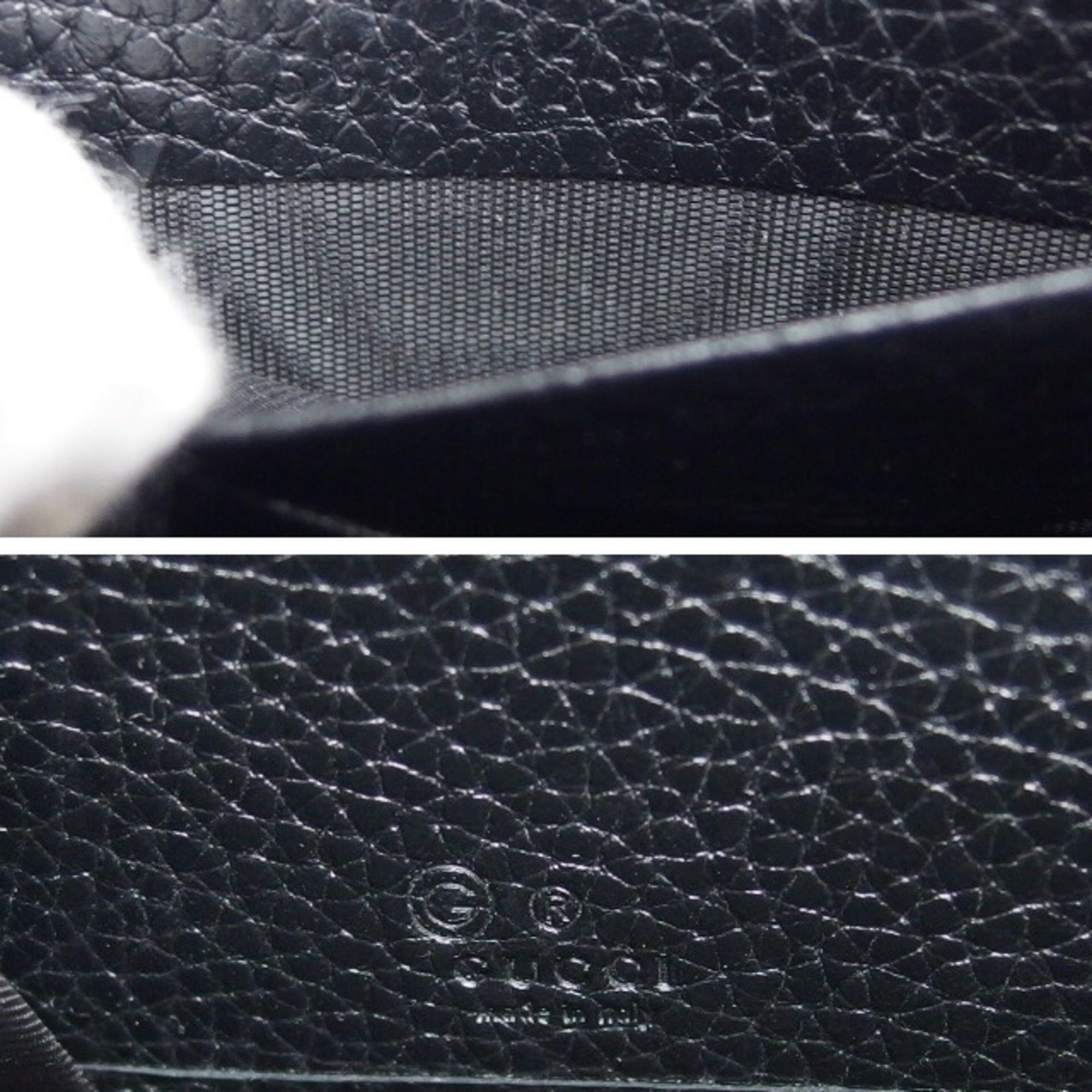 Gucci Gucci Soho Interlocking G Round Long Wallet, Black Size ONE SIZE - 5 Thumbnail