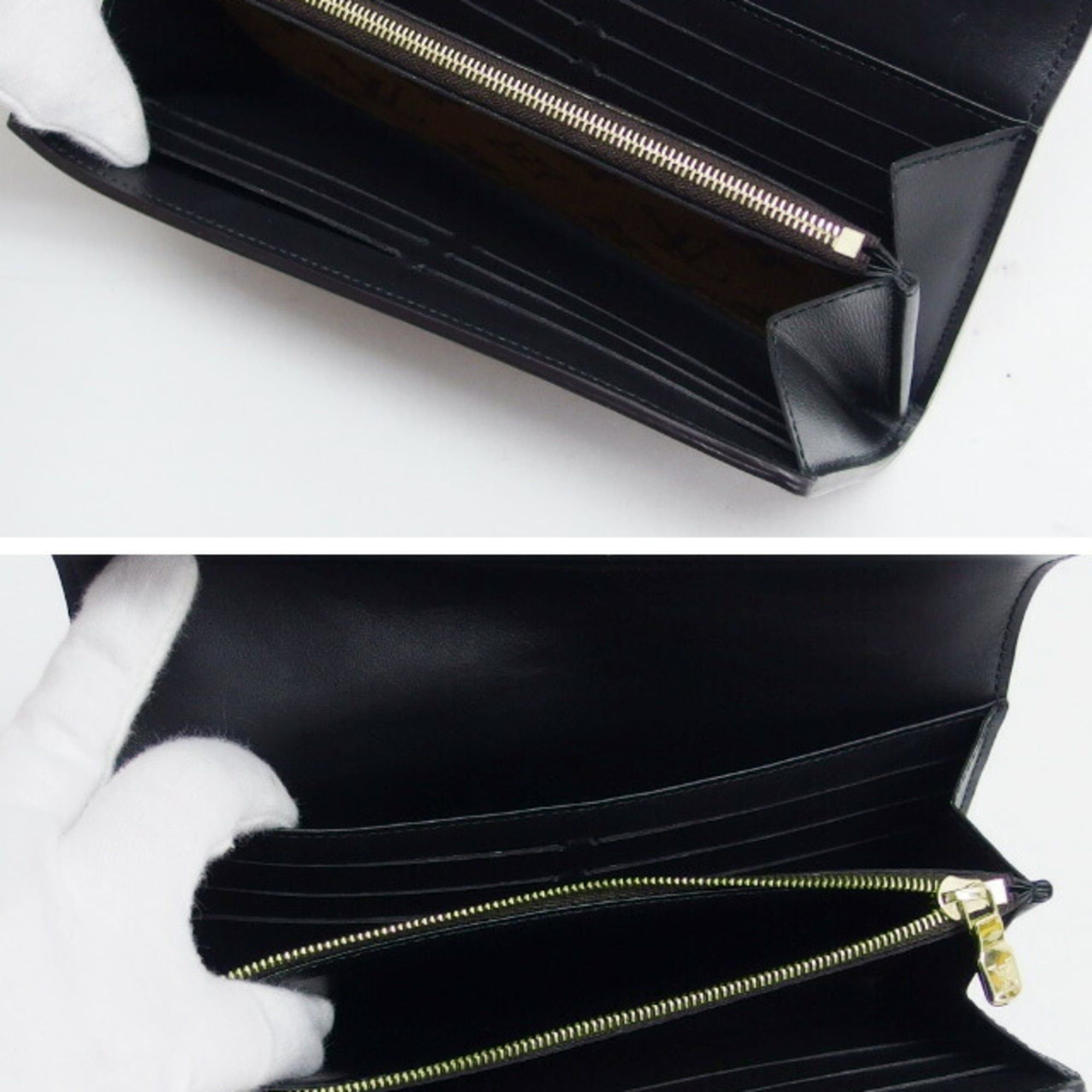 Louis Vuitton Louis Vuitton Monogram Reverse Portefeuille Sarah Dauphine Flap Long Wallet Size ONE SIZE - 5 Thumbnail
