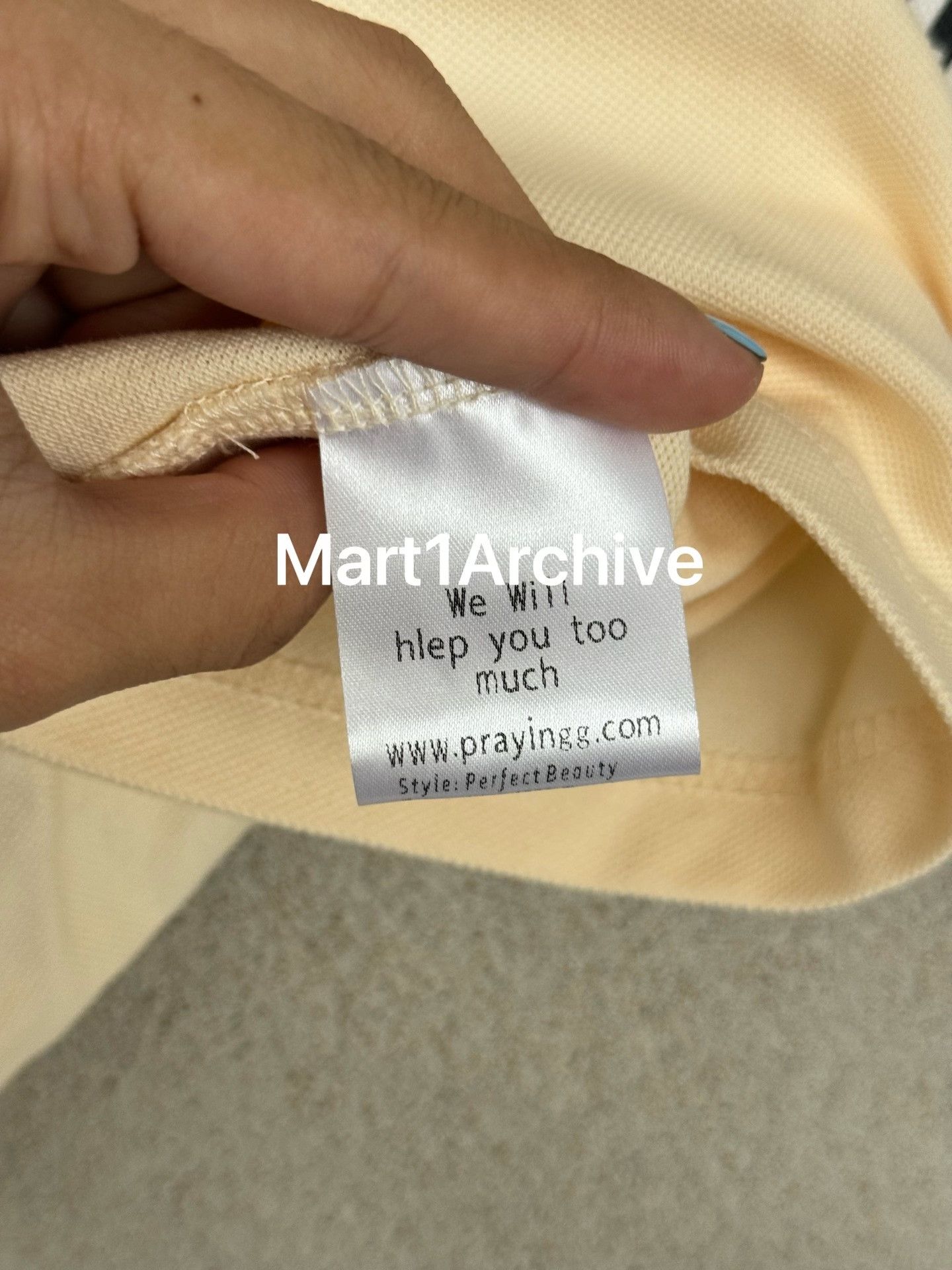 Praying Praying Piano Keys Polo Size L Size L / US 10 / IT 46 - 7 Thumbnail