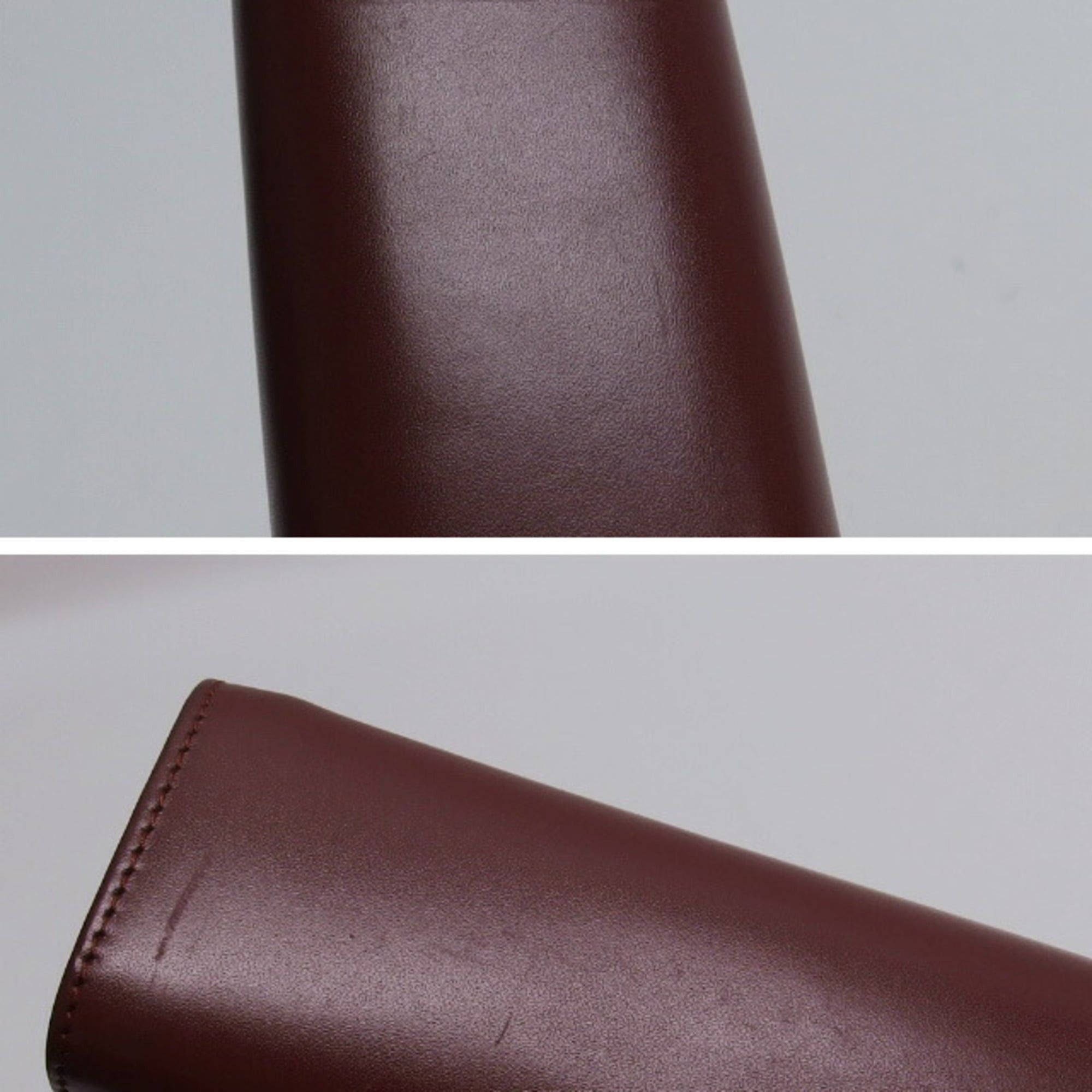 Cartier Cartier Must Line Clutch Bag, Second Bordeaux (Deep Red) Size ONE SIZE - 7 Thumbnail
