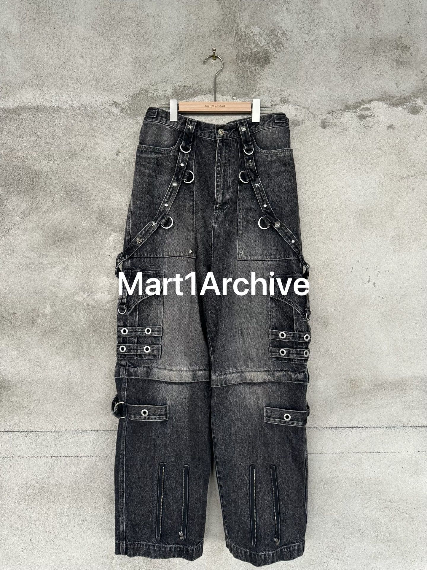 Balenciaga Balenciaga Strap Denim Jeans Size 30 Size US 30 / EU 46 - 2 Thumbnail
