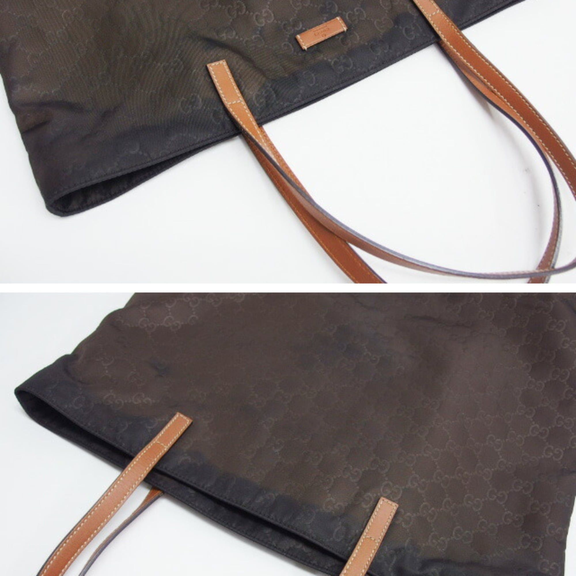 Gucci Gucci GG pattern nylon tote bag 295252 Size ONE SIZE - 6 Thumbnail