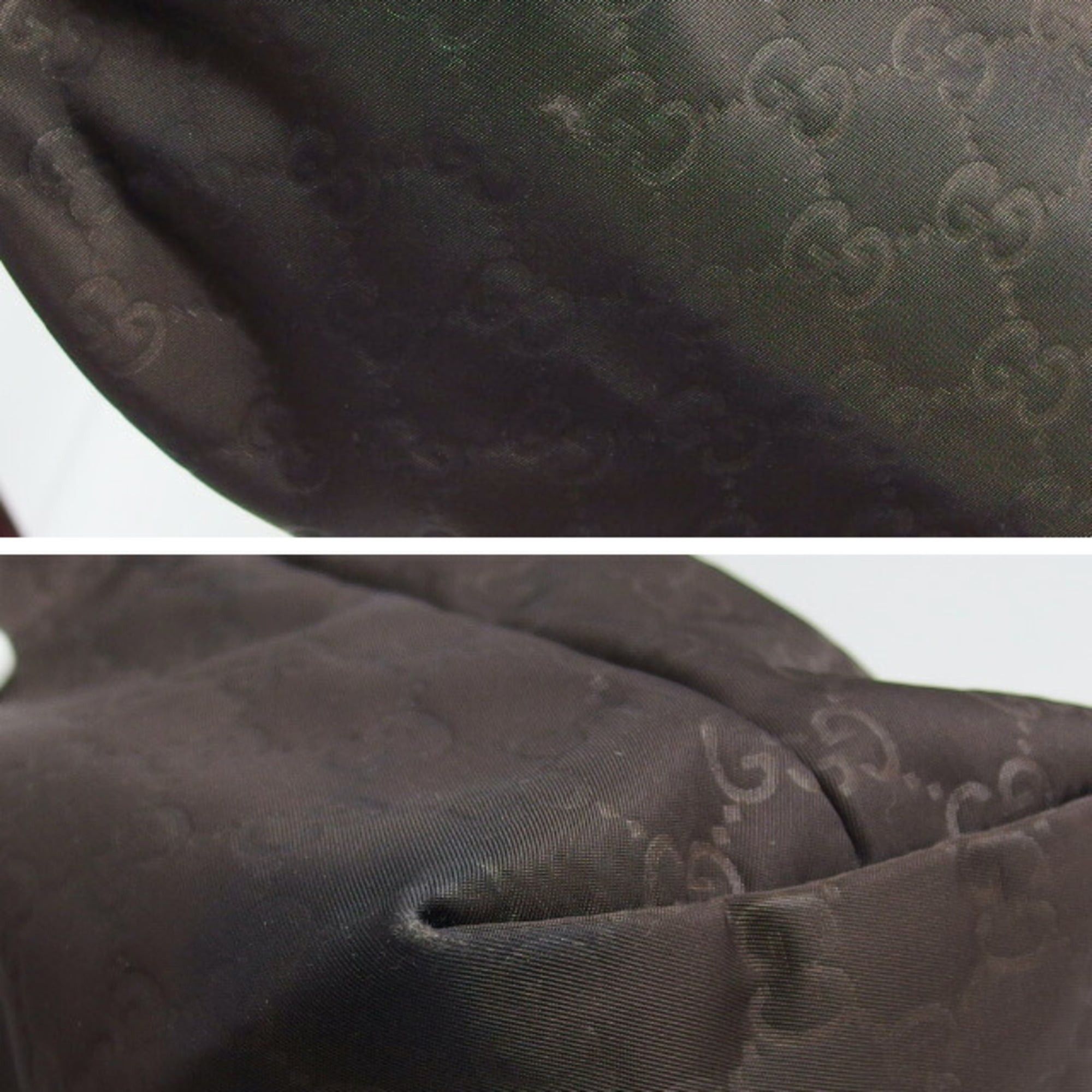 Gucci Gucci GG pattern nylon tote bag 295252 Size ONE SIZE - 9 Thumbnail