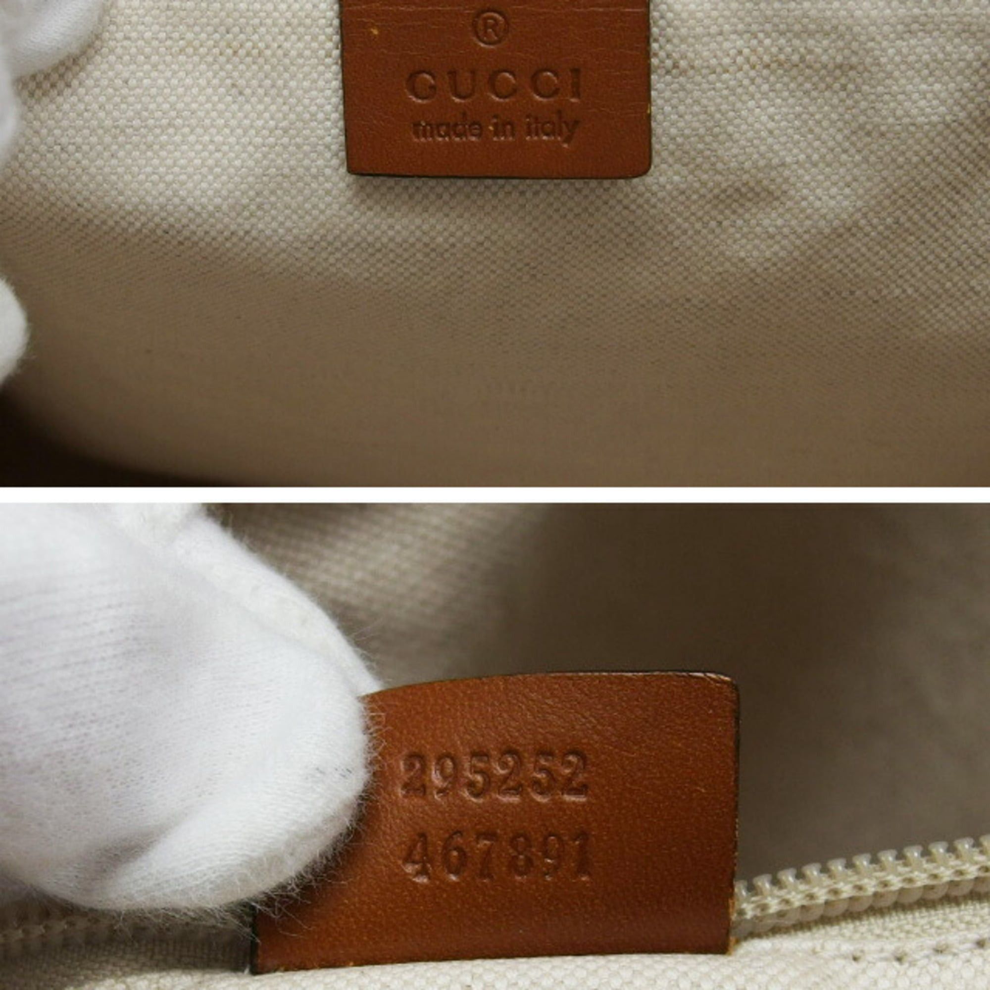 Gucci Gucci GG pattern nylon tote bag 295252 Size ONE SIZE - 5 Thumbnail