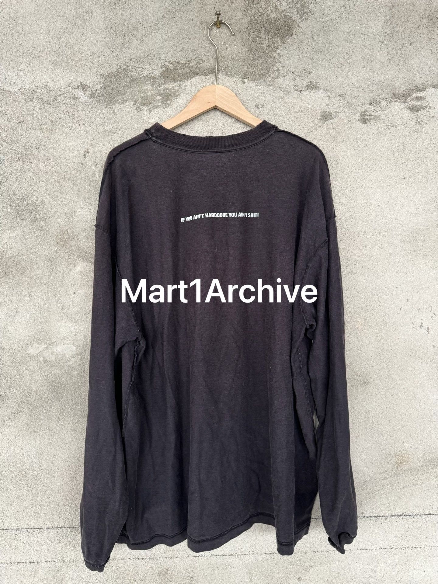 Vetements Vetements BFRND Graphic Long Sleeve T-Shirt Size M Size US M / EU 48-50 / 2 - 3 Thumbnail