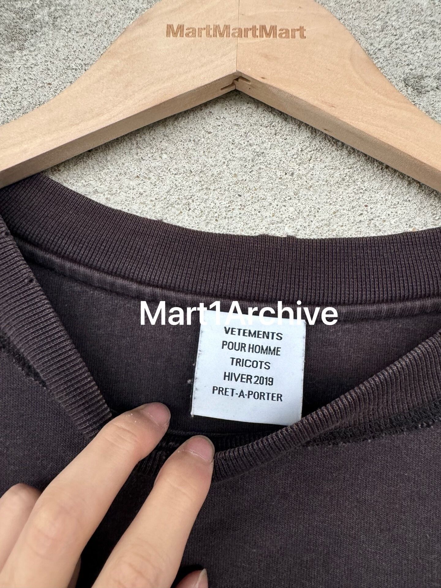 Vetements Vetements BFRND Graphic Long Sleeve T-Shirt Size M Size US M / EU 48-50 / 2 - 6 Thumbnail