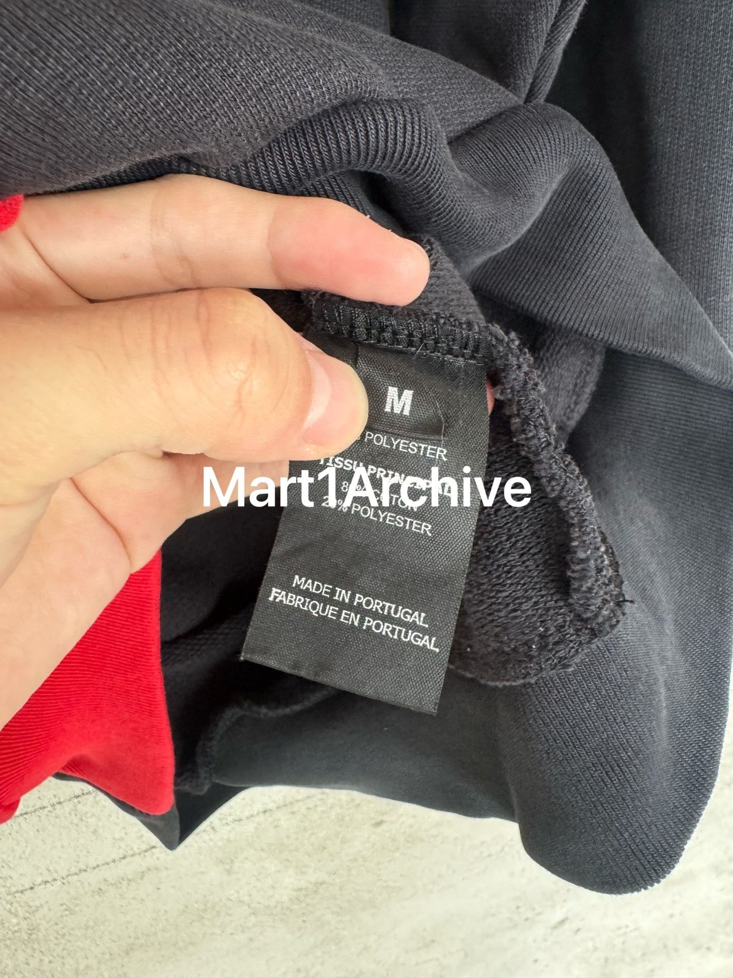 Vetements Vetements Two-Tone Mask Hoodie Size M Size US M / EU 48-50 / 2 - 7 Thumbnail