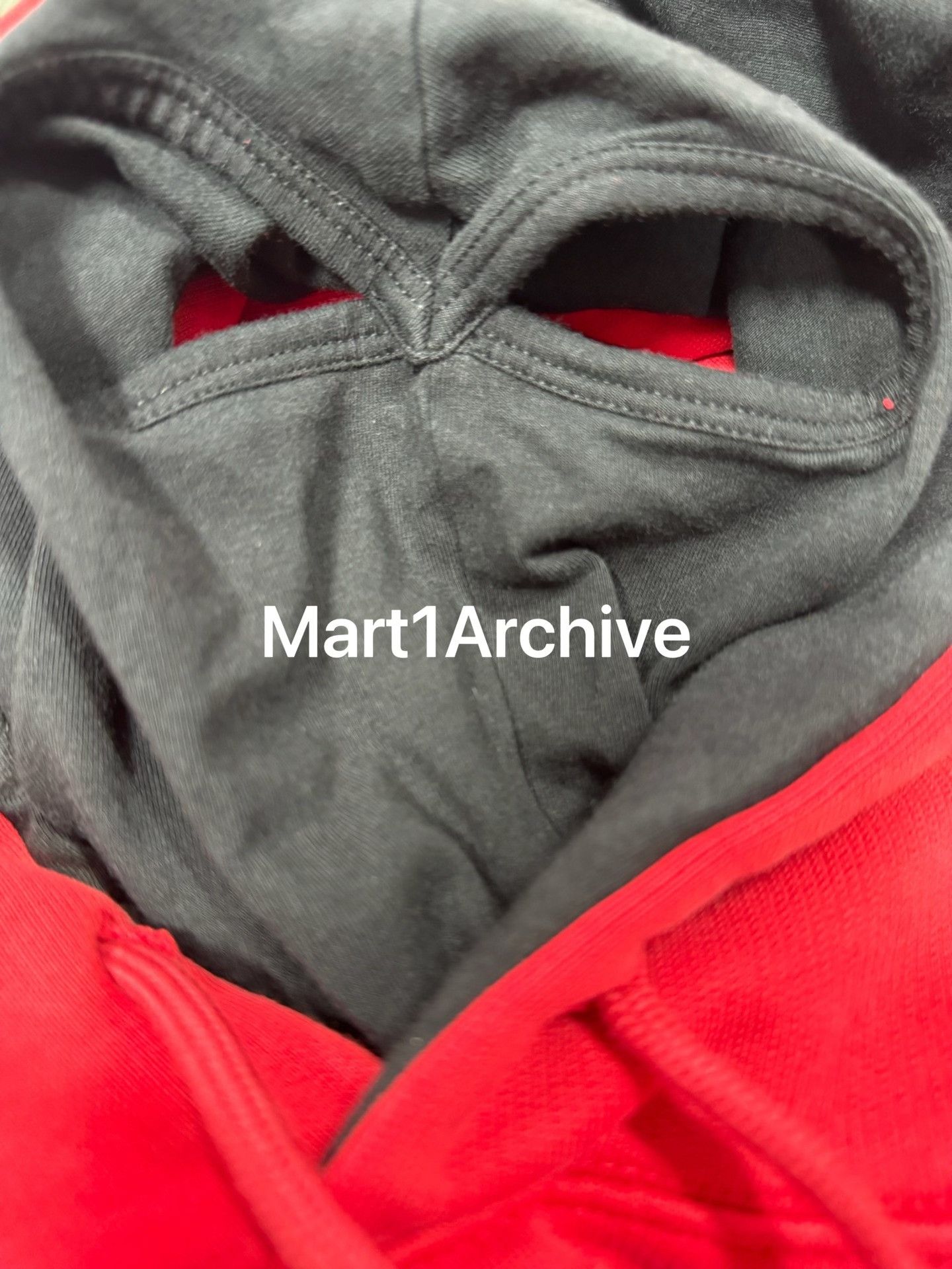 Vetements Vetements Two-Tone Mask Hoodie Size M Size US M / EU 48-50 / 2 - 5 Thumbnail