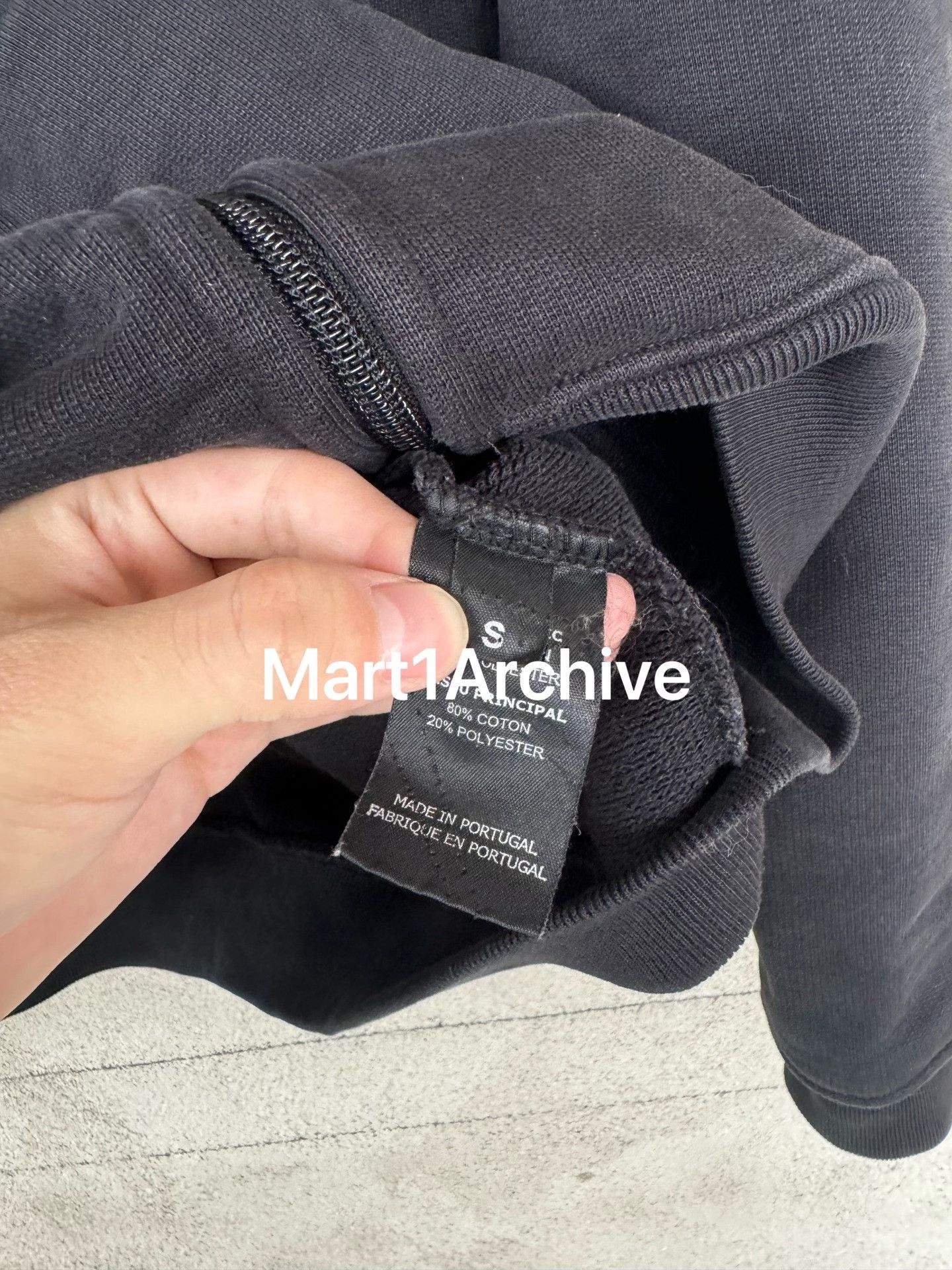 Vetements Vetements Dressmakers Patch Zip-Up Hoodie Size S Size US S / EU 44-46 / 1 - 7 Thumbnail