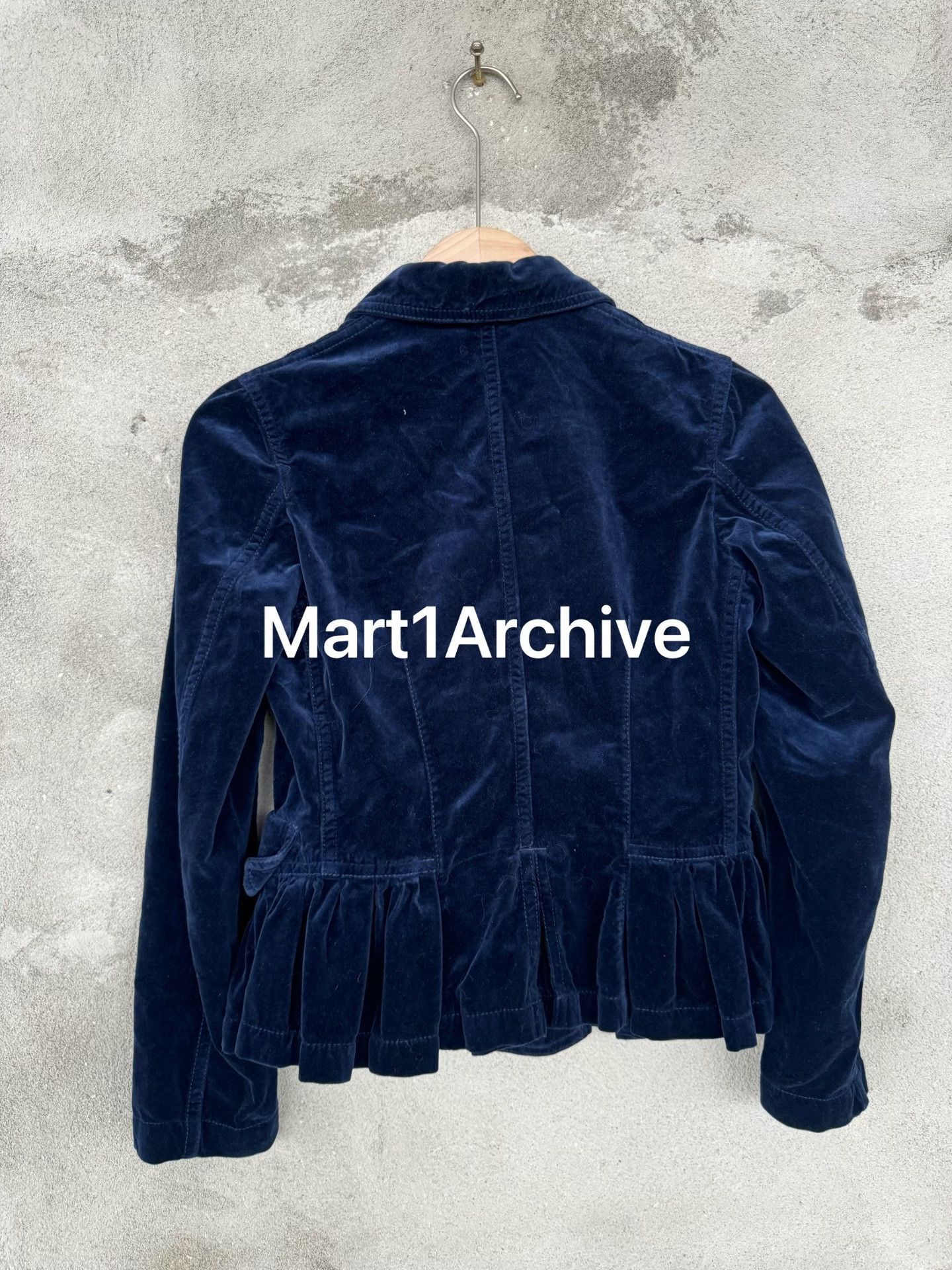 Comme des Garcons Comme des Garçons Velour Blazer Size S Size S / US 4 / IT 40 - 3 Thumbnail