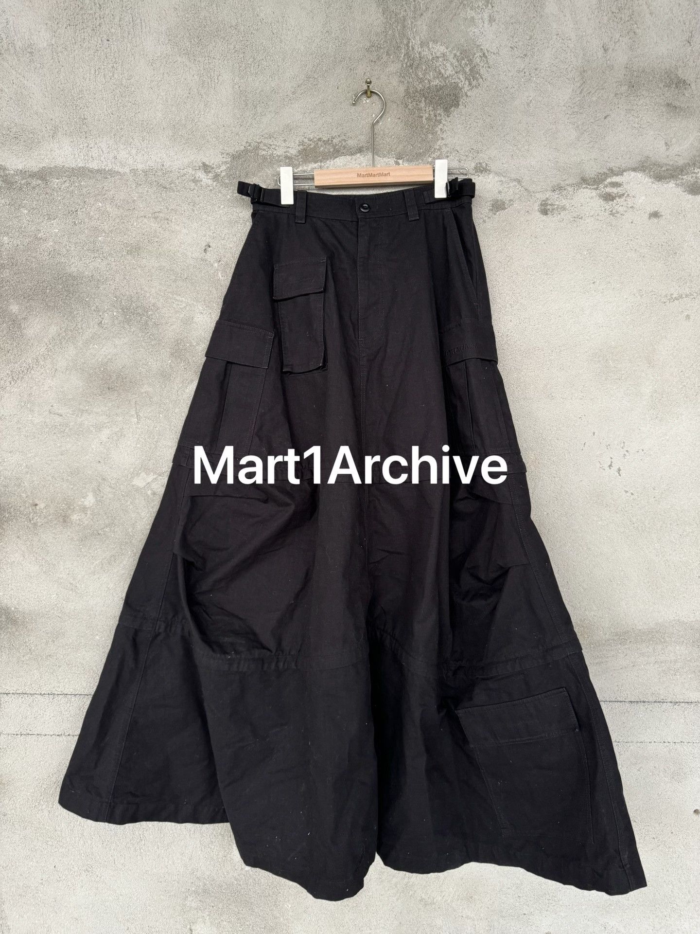 Balenciaga Balenciaga Cargo Maxi Skirt Size 34 Size 24" / US 00 / IT 34 - 2 Thumbnail