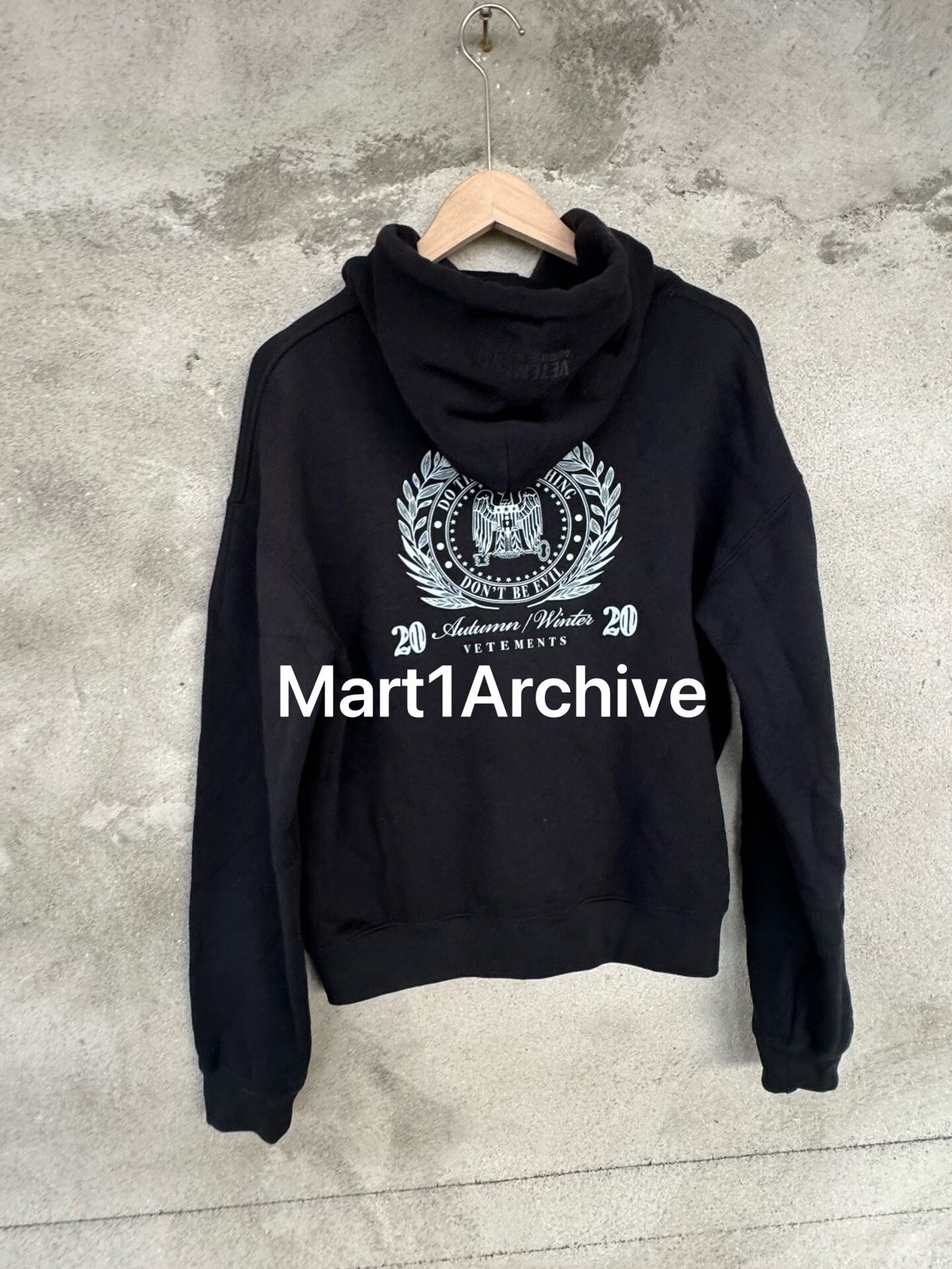 Vetements Vetements The President Hoodie Size M Size M / US 6-8 / IT 42-44 - 3 Thumbnail