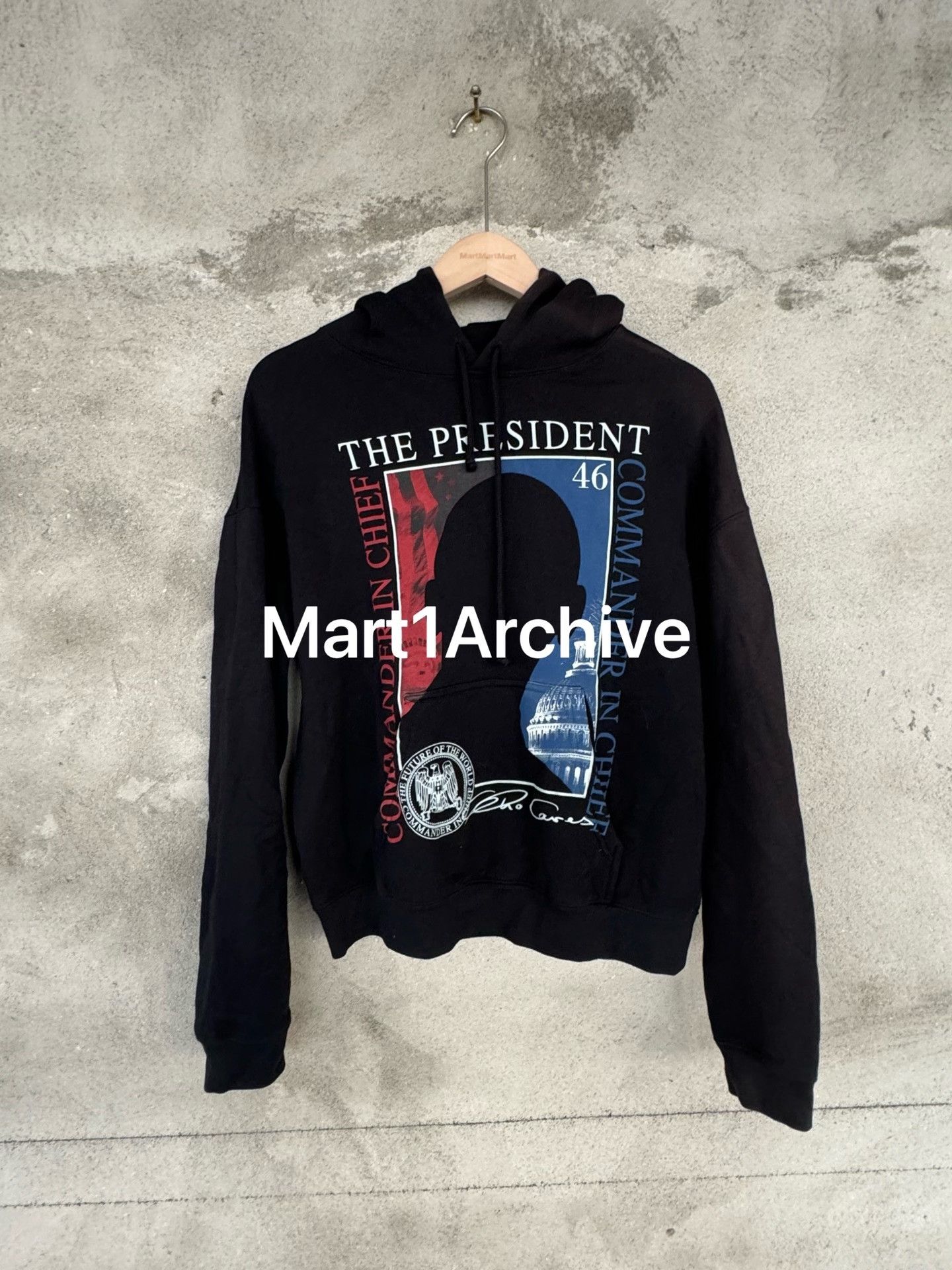 Vetements Vetements The President Hoodie Size M Size M / US 6-8 / IT 42-44 - 2 Thumbnail