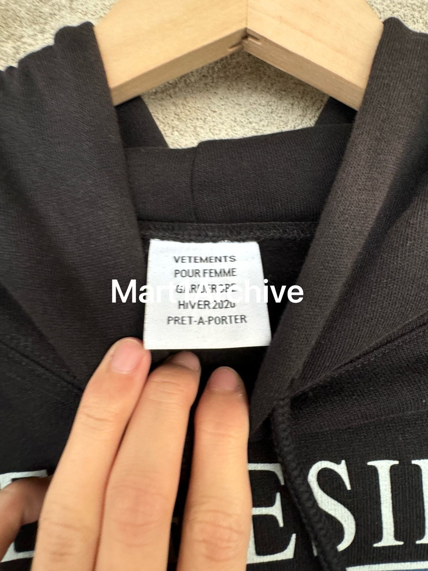 Vetements Vetements The President Hoodie Size M Size M / US 6-8 / IT 42-44 - 6 Thumbnail