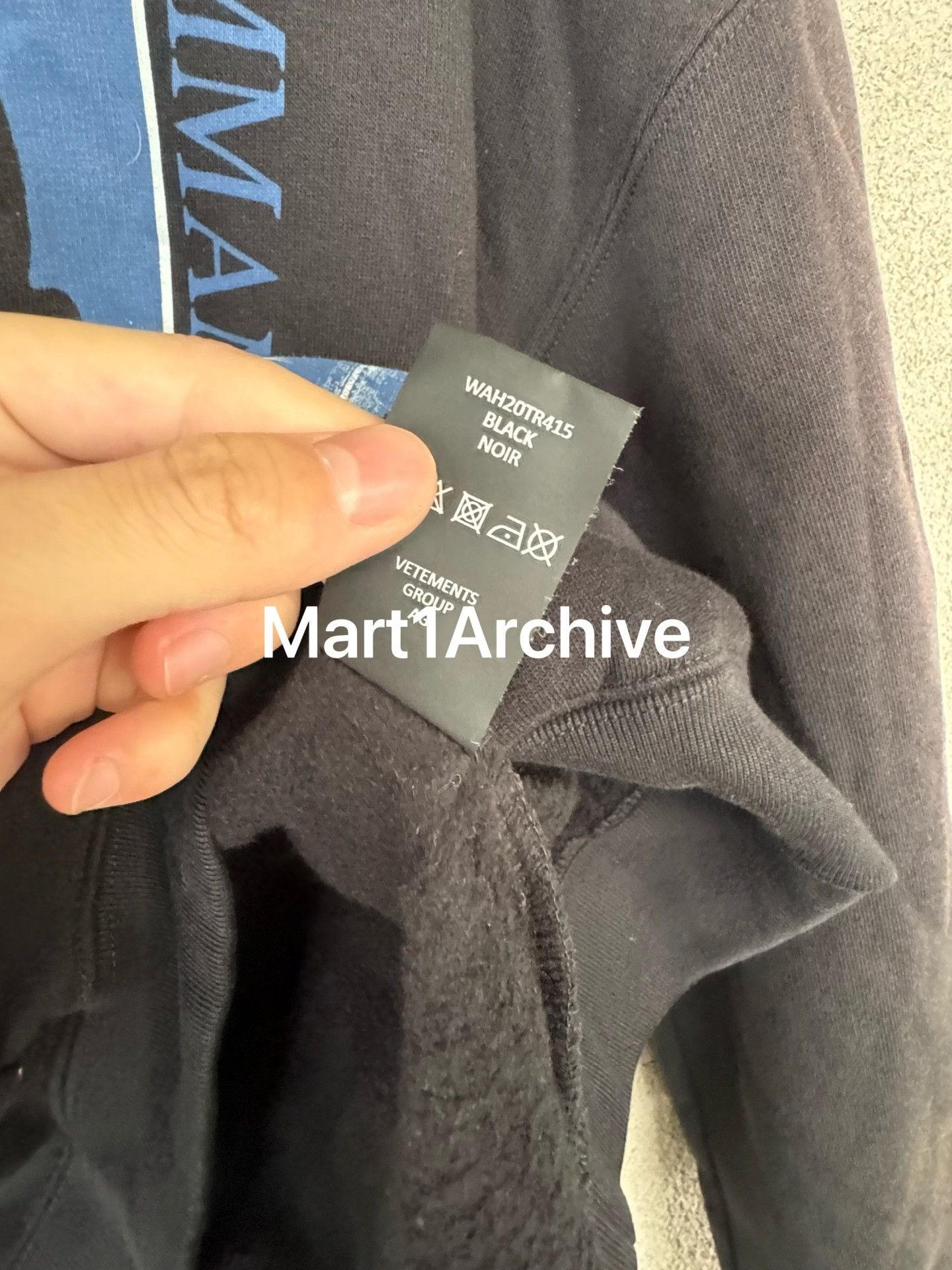 Vetements Vetements The President Hoodie Size M Size M / US 6-8 / IT 42-44 - 8 Thumbnail