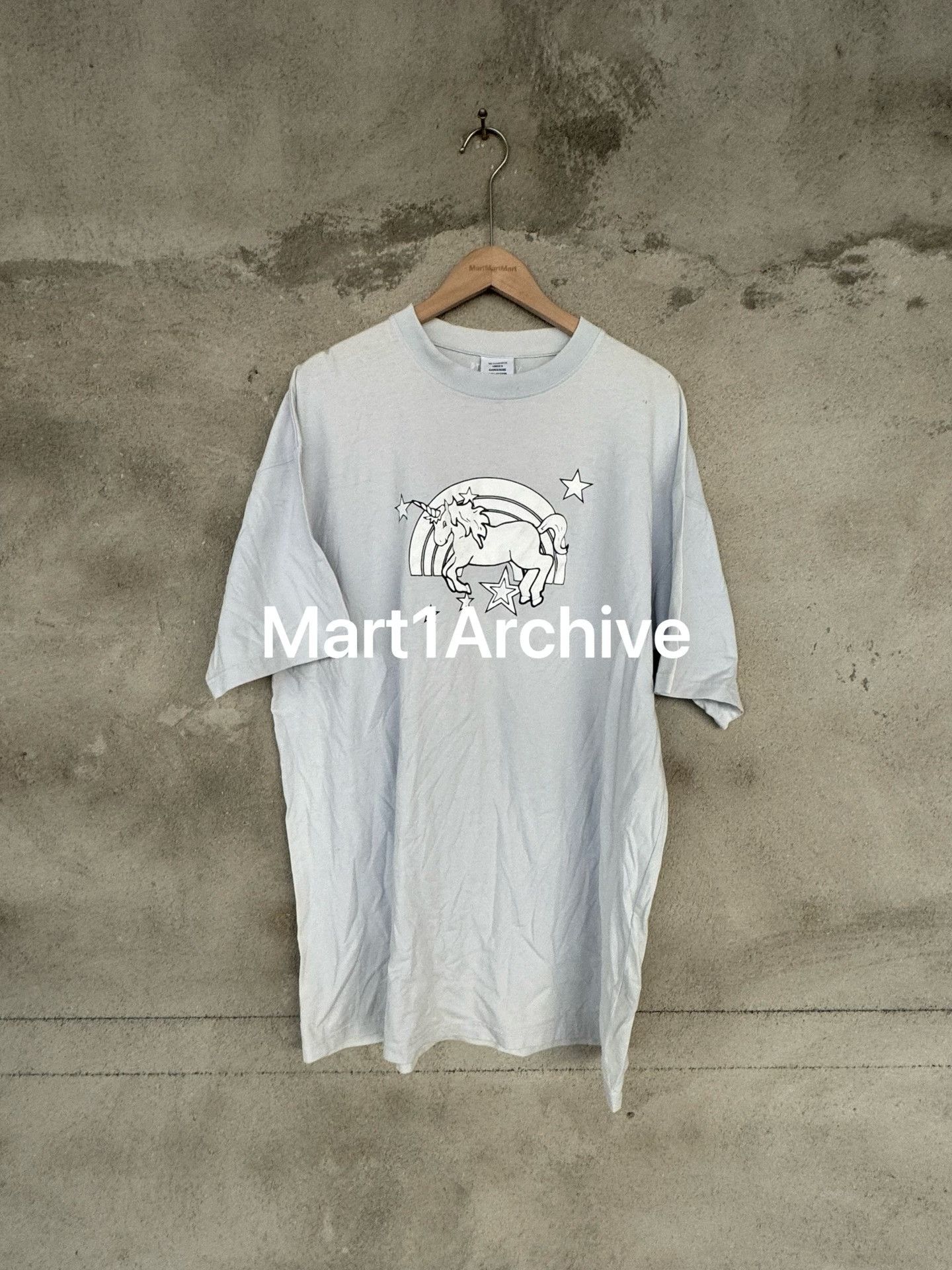 Vetements Vetements Unicorn Rainbow T-Shirt Size S Size US S / EU 44-46 / 1 - 2 Thumbnail