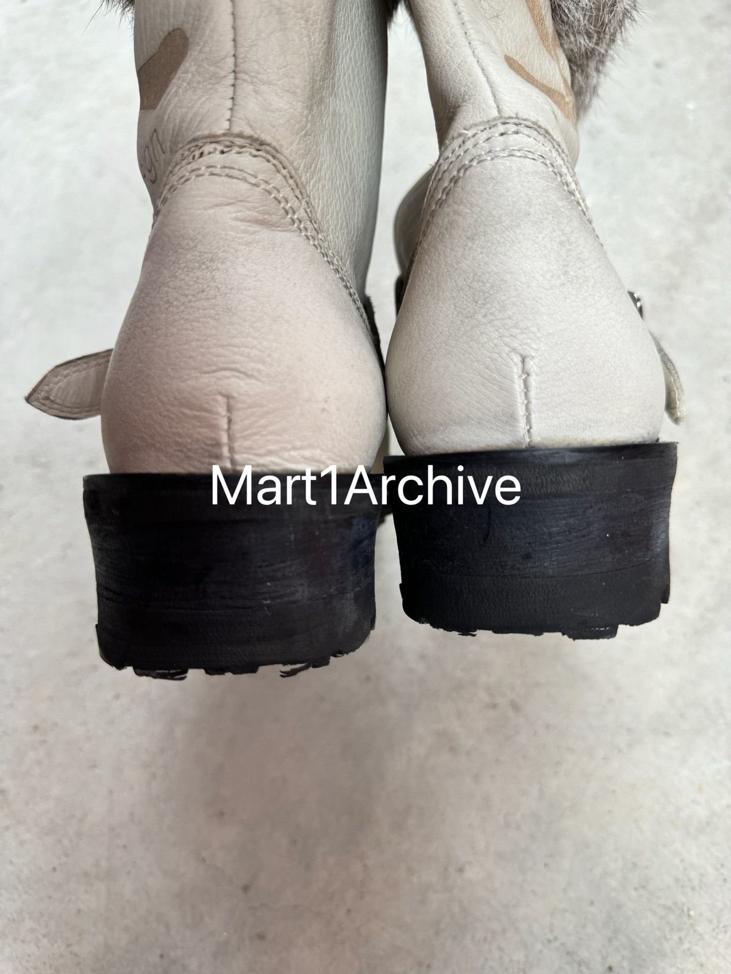 semanticdesign Semantic Design Skull Print Fur Boots Size 9 Size US 9 / EU 42 - 5 Thumbnail