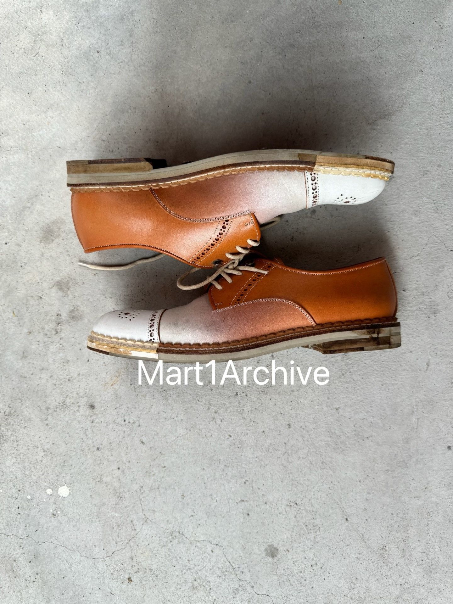 Jimmy Choo Jimmy Choo Gradient Brogue Derby Shoes US 9 Size US 9 / EU 42 - 3 Thumbnail