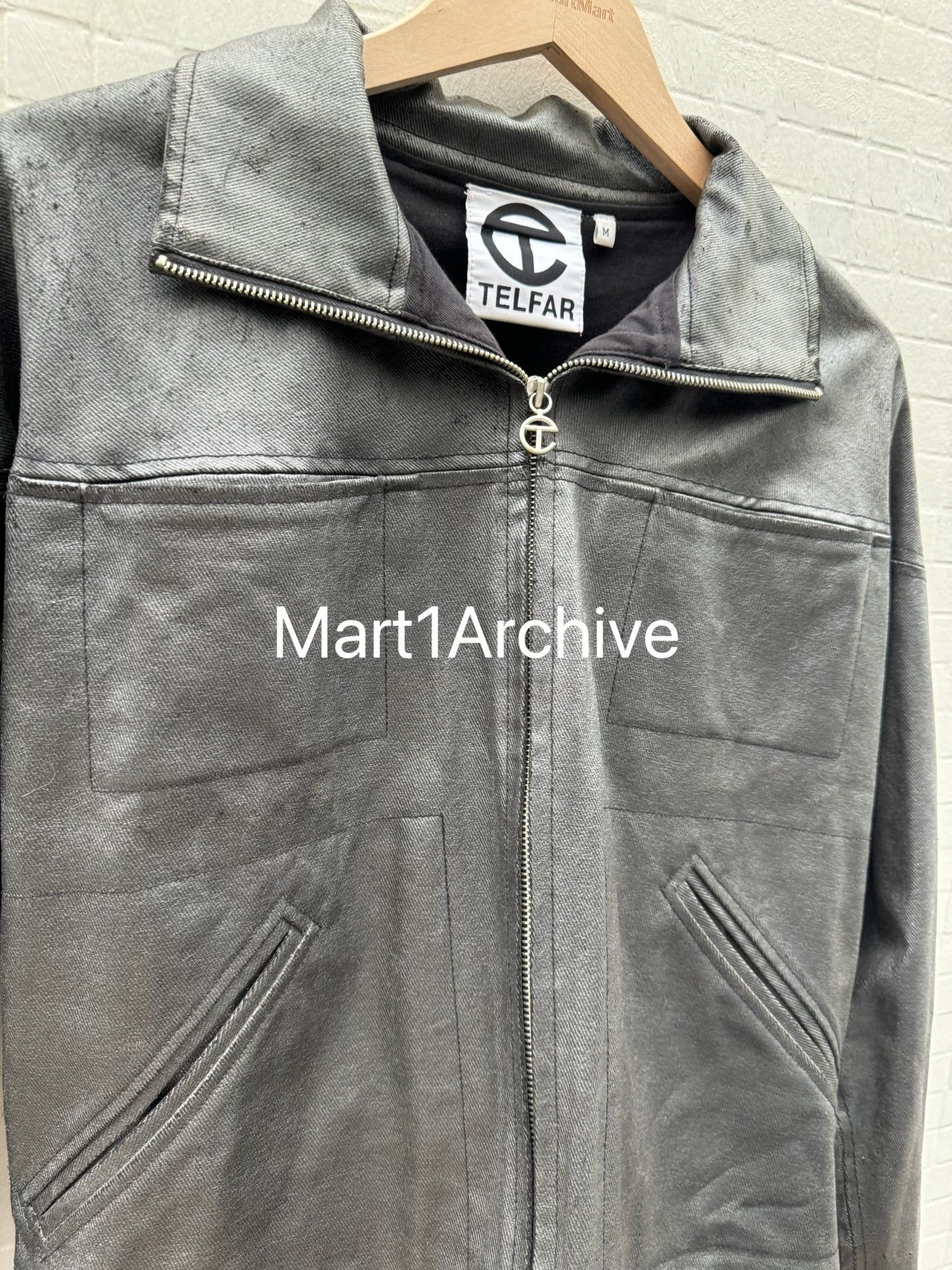 Telfar Telfar Waxed Cotton Jacket Size M Size US M / EU 48-50 / 2 - 4 Thumbnail