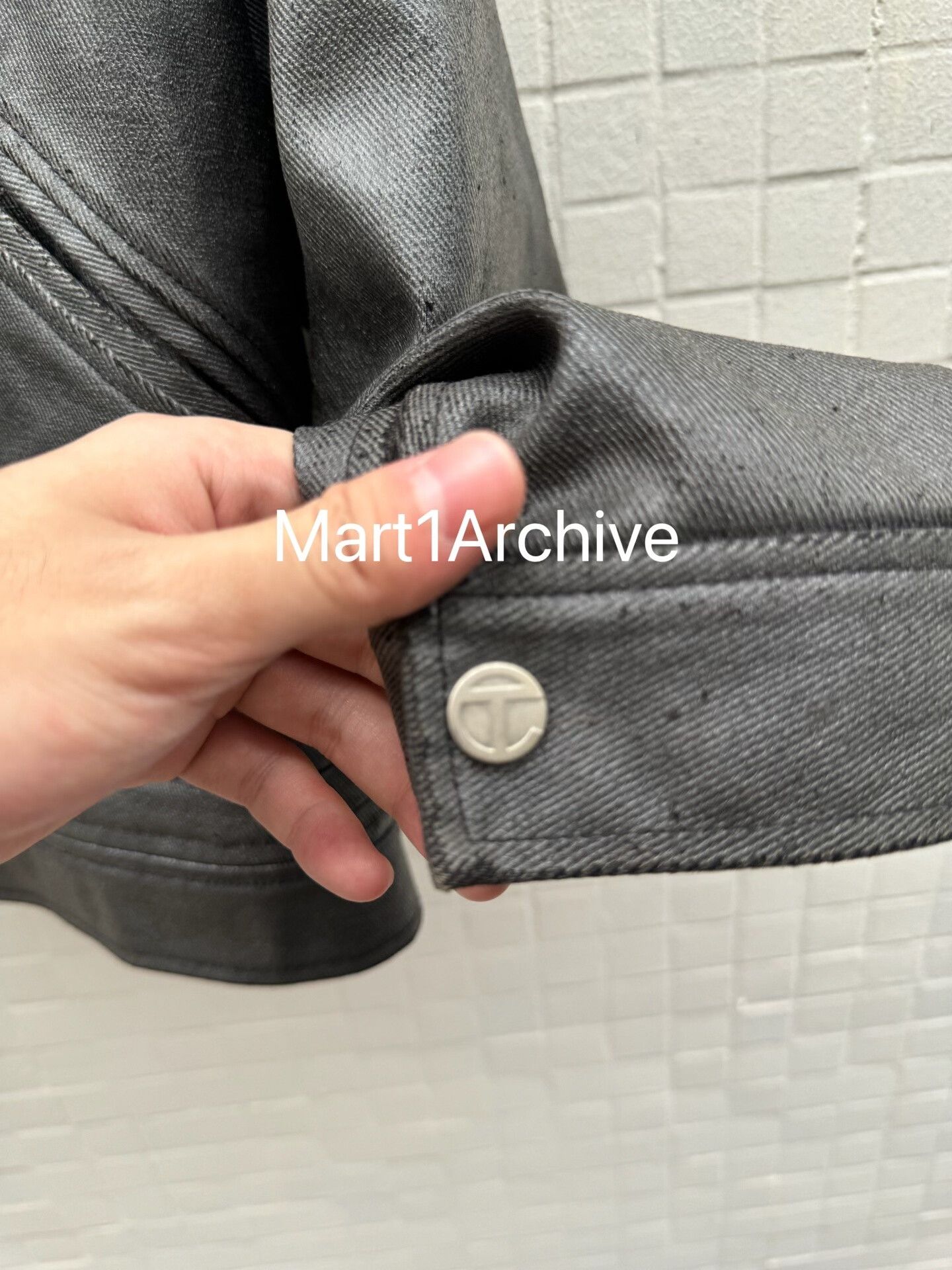 Telfar Telfar Waxed Cotton Jacket Size M Size US M / EU 48-50 / 2 - 7 Thumbnail