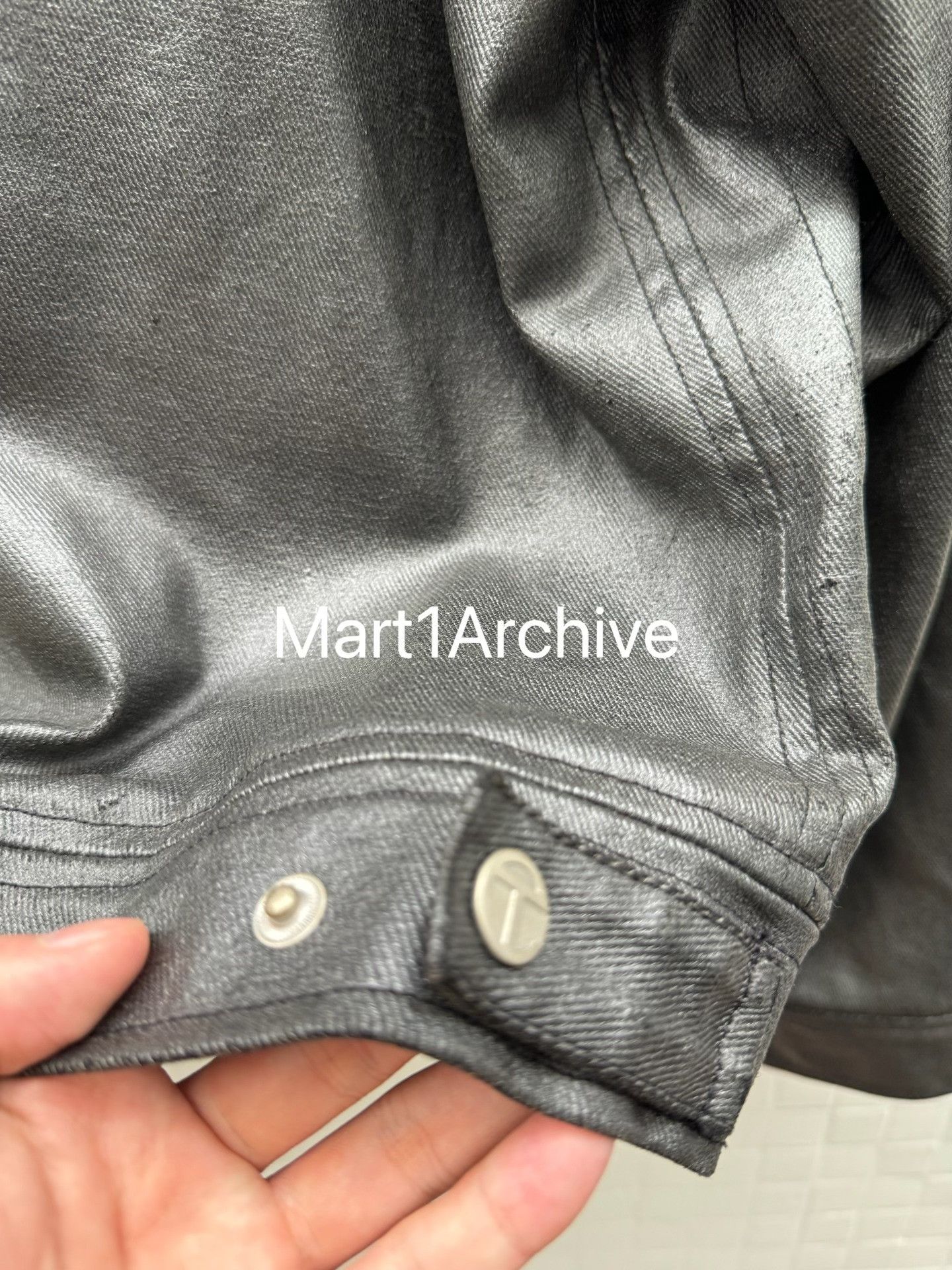 Telfar Telfar Waxed Cotton Jacket Size M Size US M / EU 48-50 / 2 - 5 Thumbnail