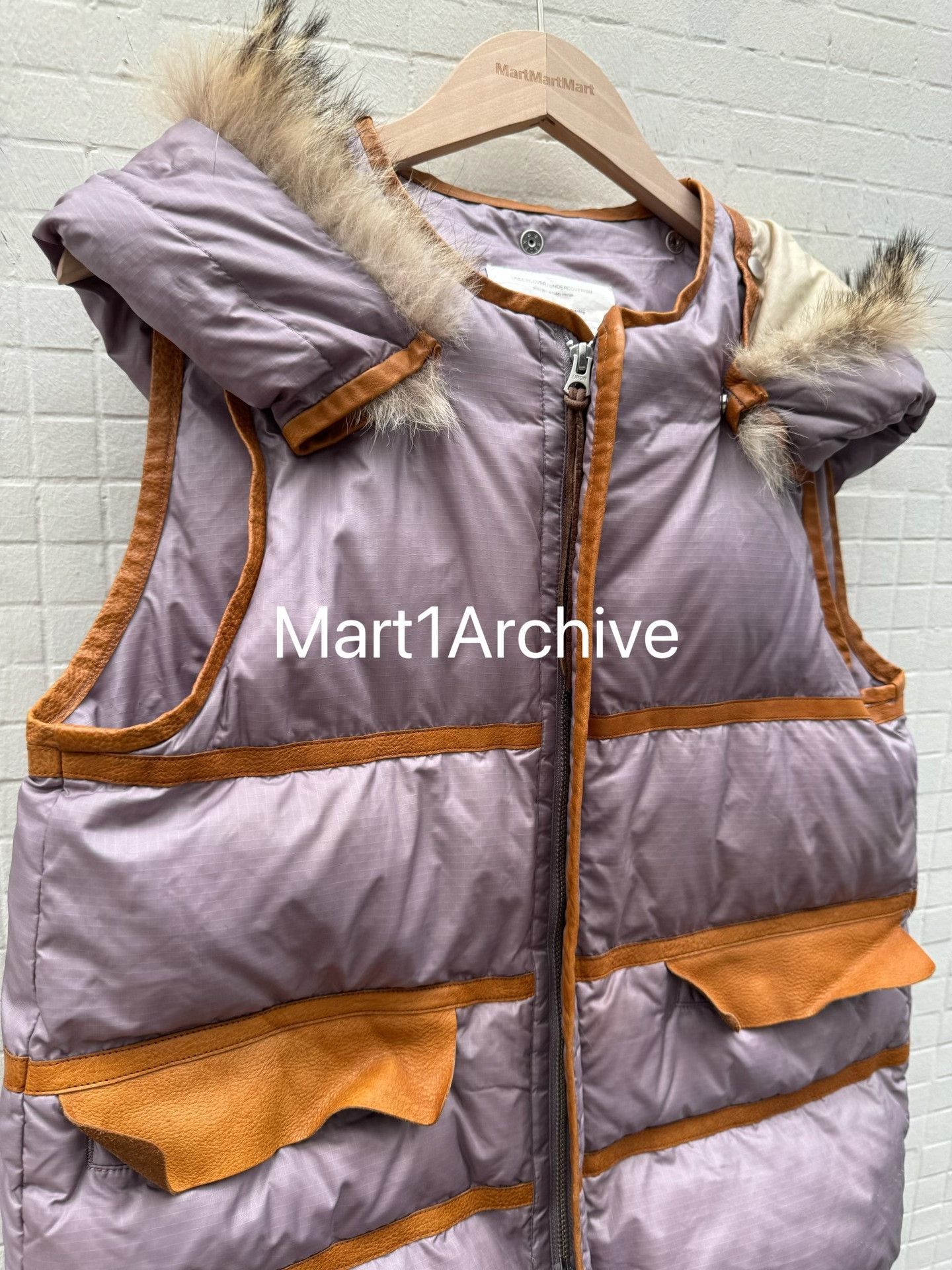 Undercover Undercover 10AW Fur Trim Down Vest Size M Size US M / EU 48-50 / 2 - 4 Thumbnail