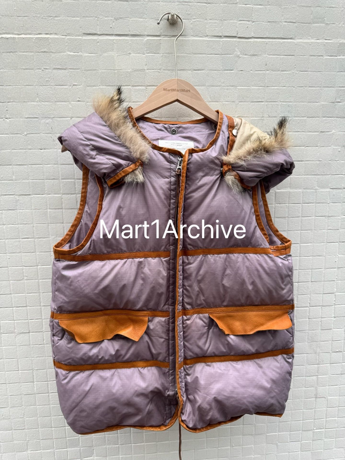 Undercover Undercover 10AW Fur Trim Down Vest Size M Size US M / EU 48-50 / 2 - 2 Thumbnail