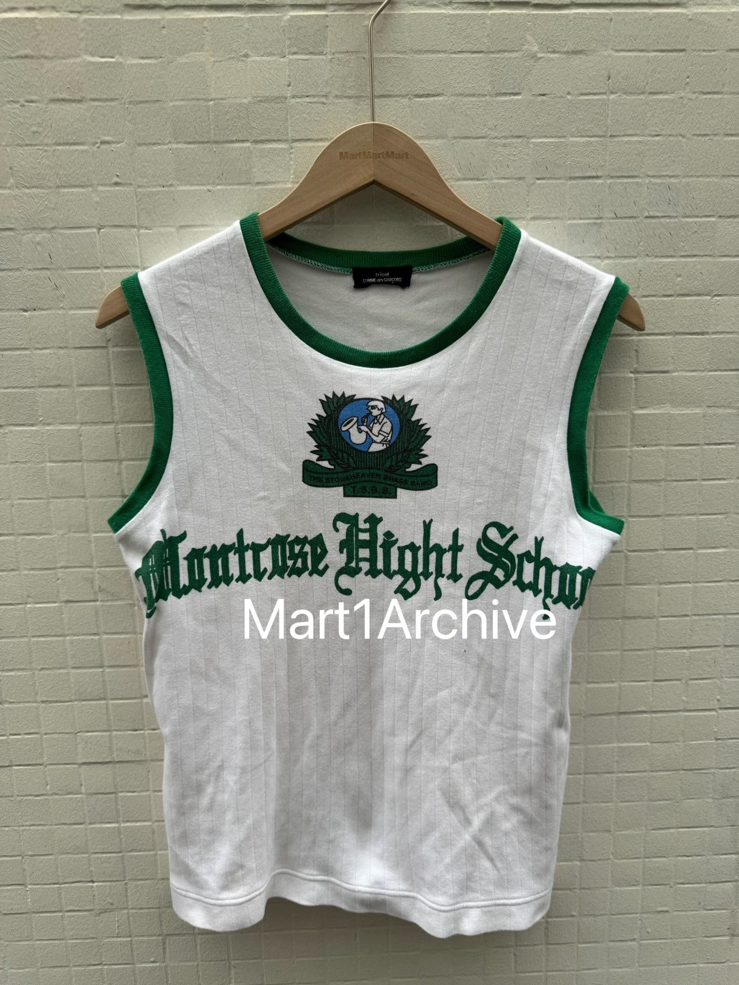 Comme des Garcons Comme des Garcons Graphic Sleeveless Tank Size M Size US M / EU 48-50 / 2 - 2 Thumbnail