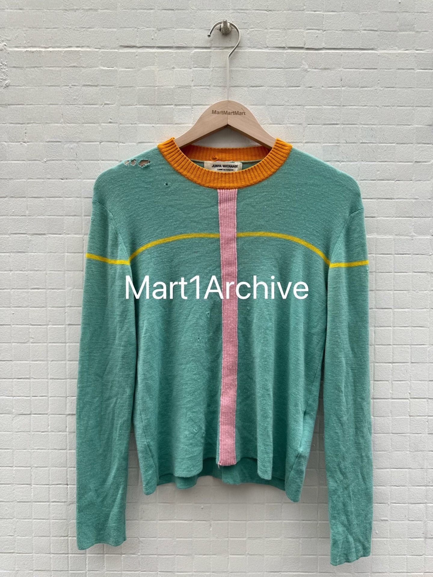 Comme des Garcons Junya Watanabe Comme des Garçons 01AW Knit Sweater Size S Size US S / EU 44-46 / 1 - 2 Thumbnail