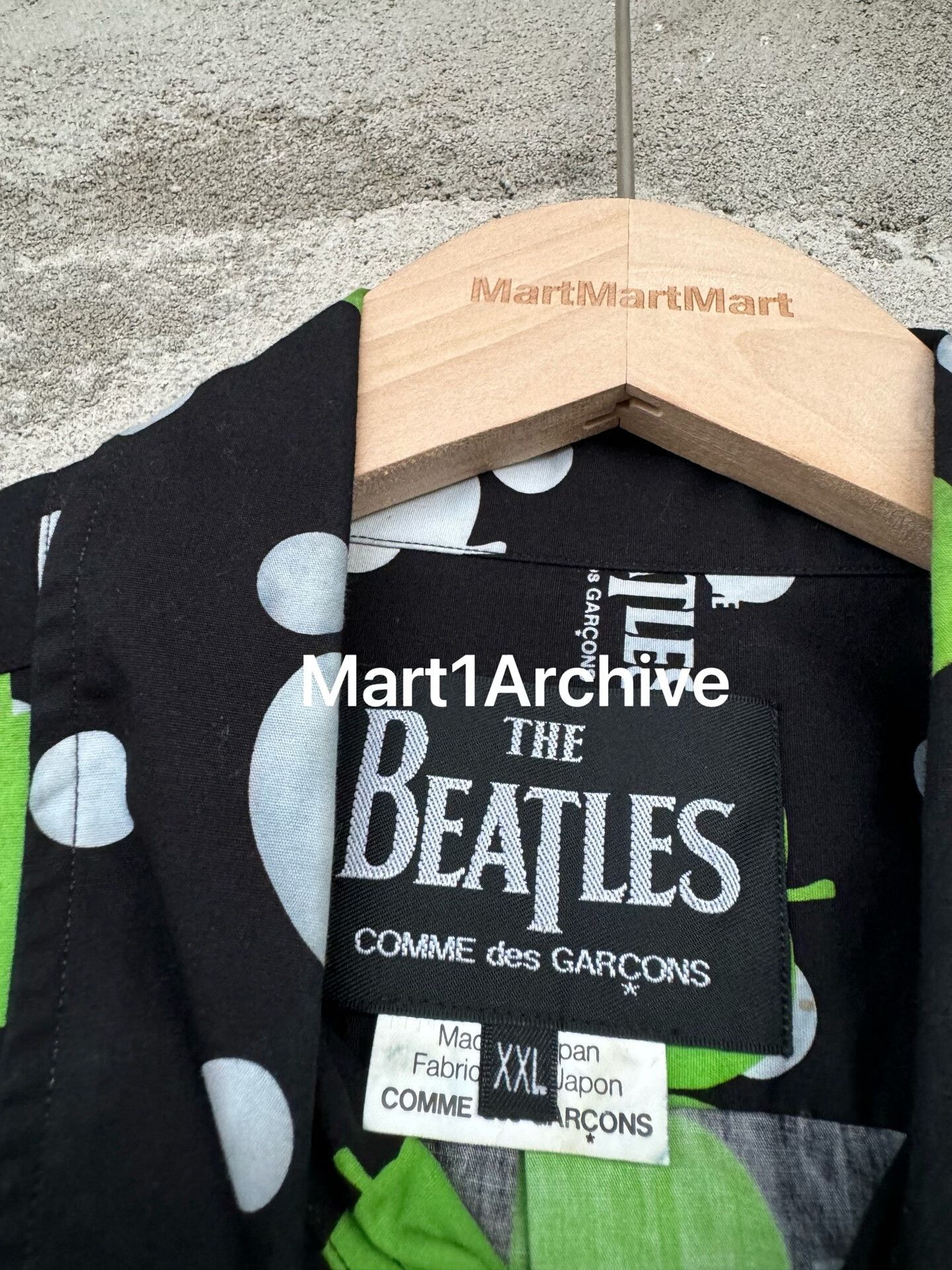 Comme des Garcons Comme des Garçons x The Beatles Apple Print Shirt XXL Size US XXL / EU 58 / 5 - 6 Thumbnail