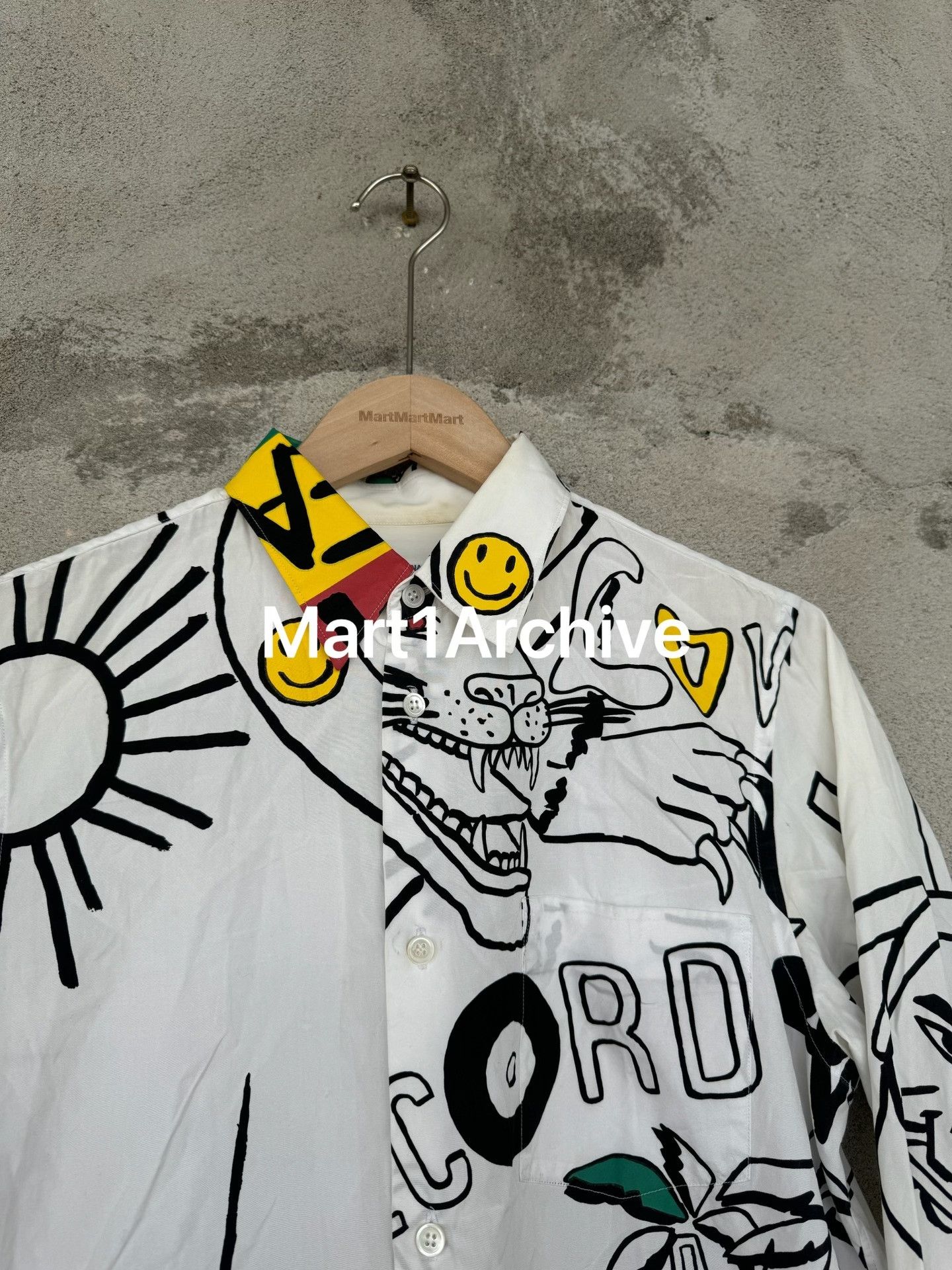 Junya Watanabe Junya Watanabe Comme des Garçons Graffiti Shirt Size M Size US M / EU 48-50 / 2 - 7 Thumbnail
